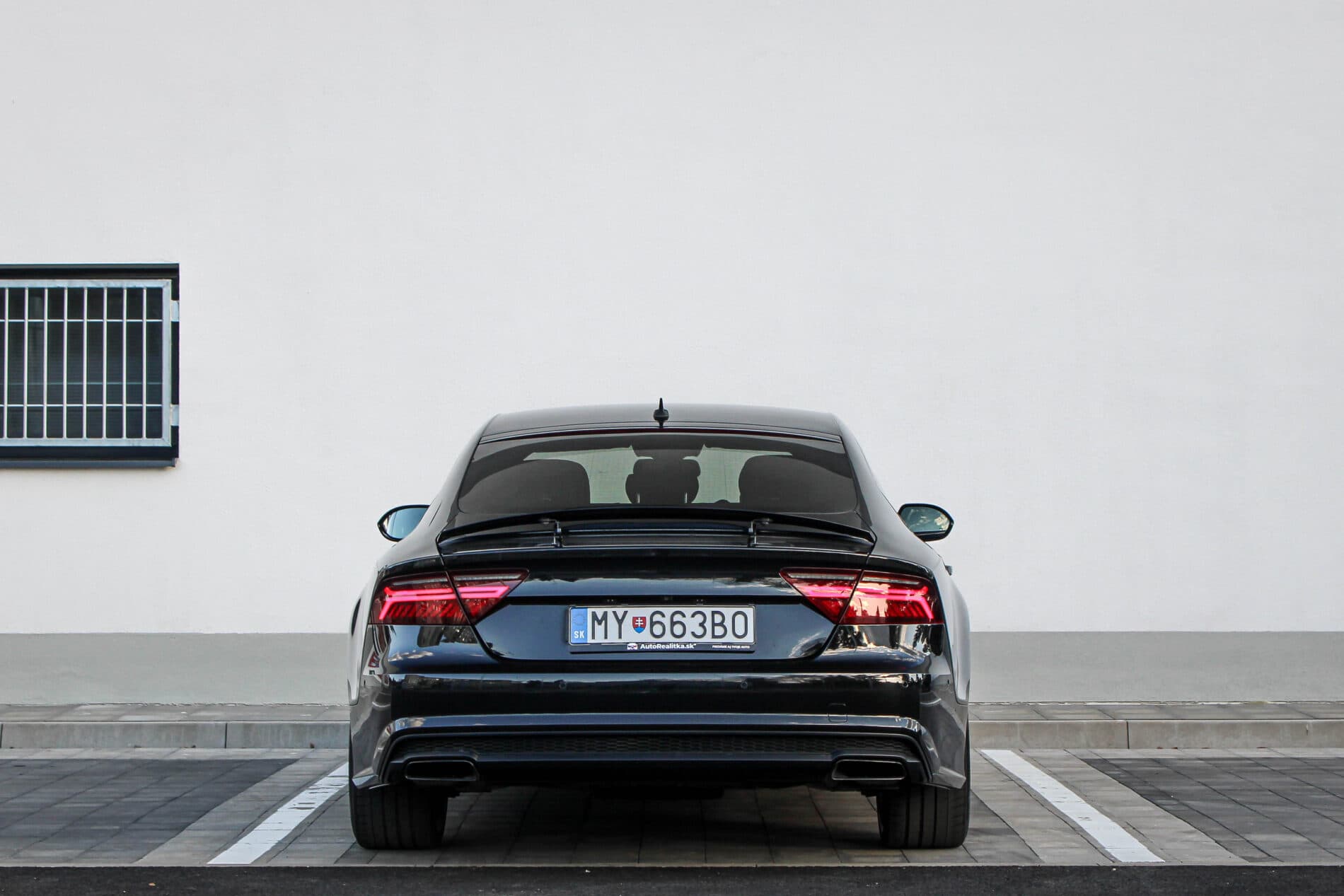2014 AUDI A7, čierna kupé, 202 500 km