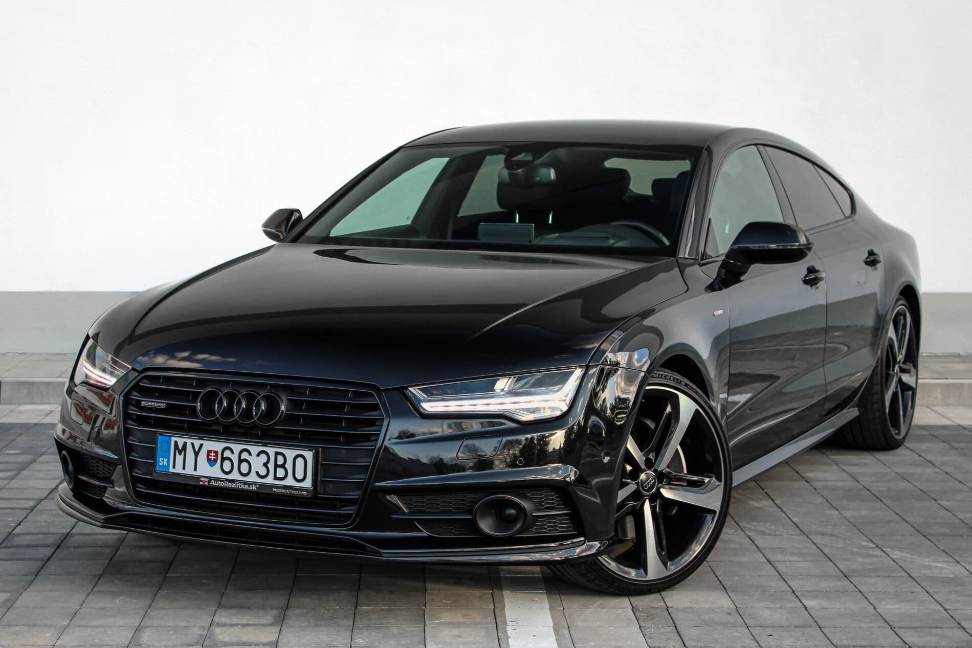 2014 AUDI A7, čierna kupé, 202 500 km
