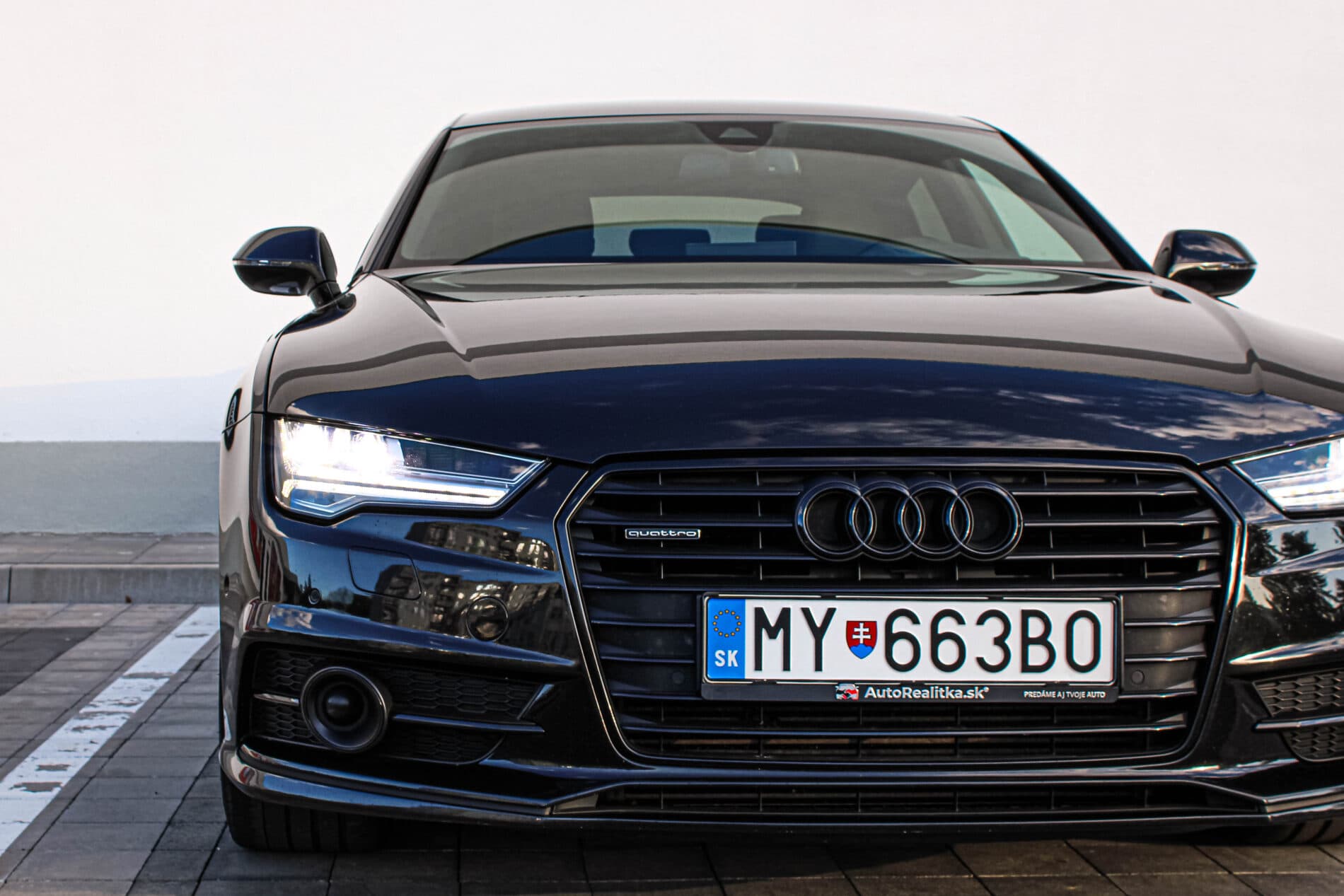 2014 AUDI A7, čierna kupé, 202 500 km