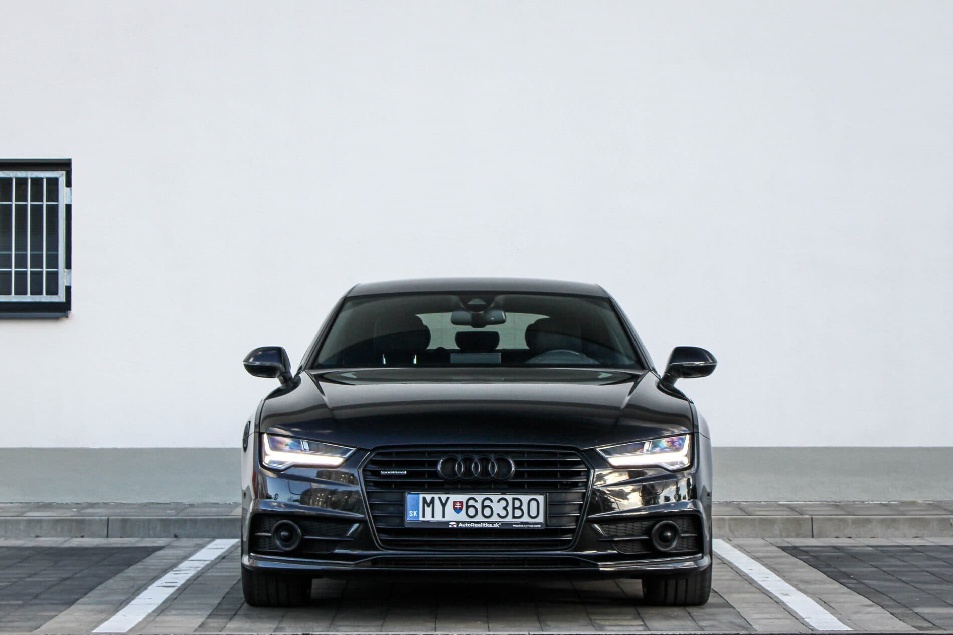2014 AUDI A7, čierna kupé, 202 500 km