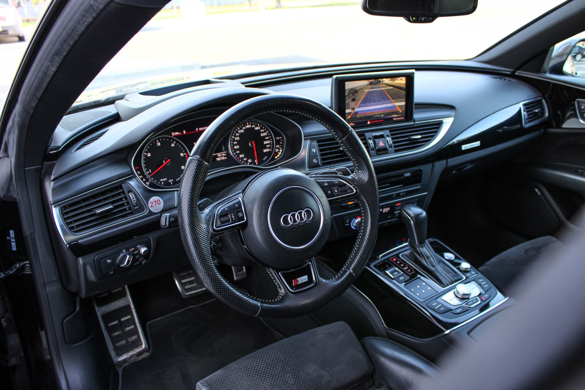 2014 AUDI A7, čierna kupé, 202 500 km