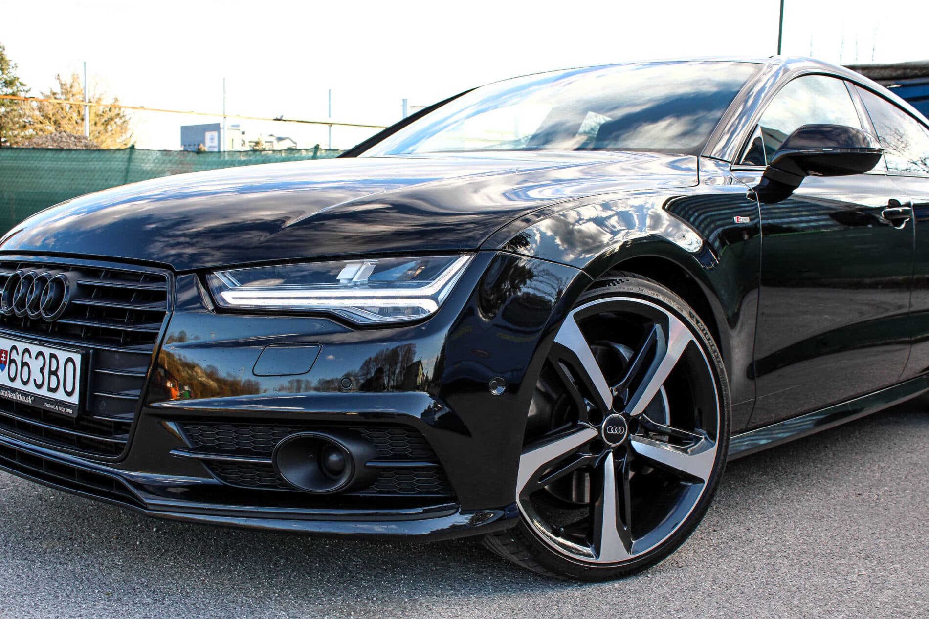 2014 AUDI A7, čierna kupé, 202 500 km
