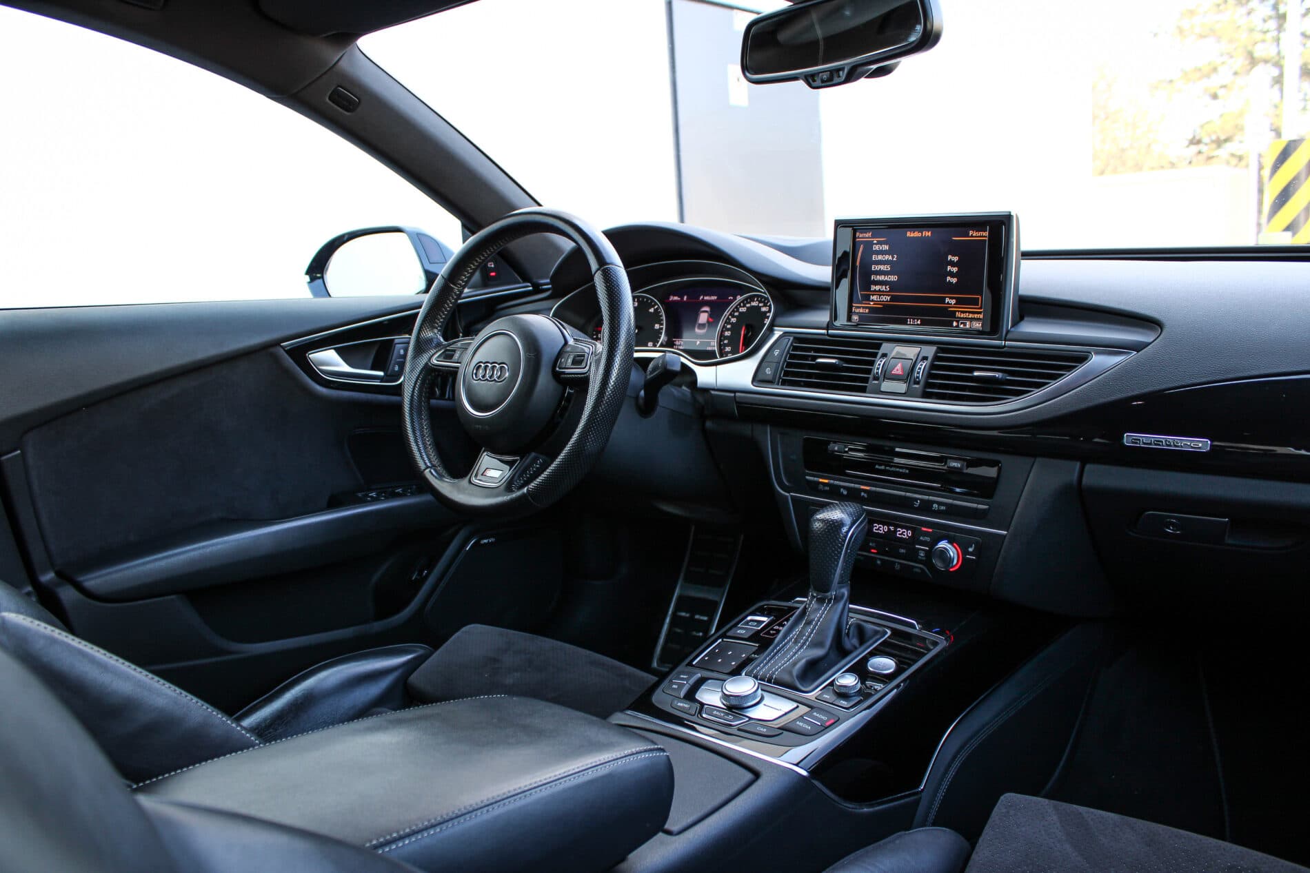 2014 AUDI A7, čierna kupé, 202 500 km