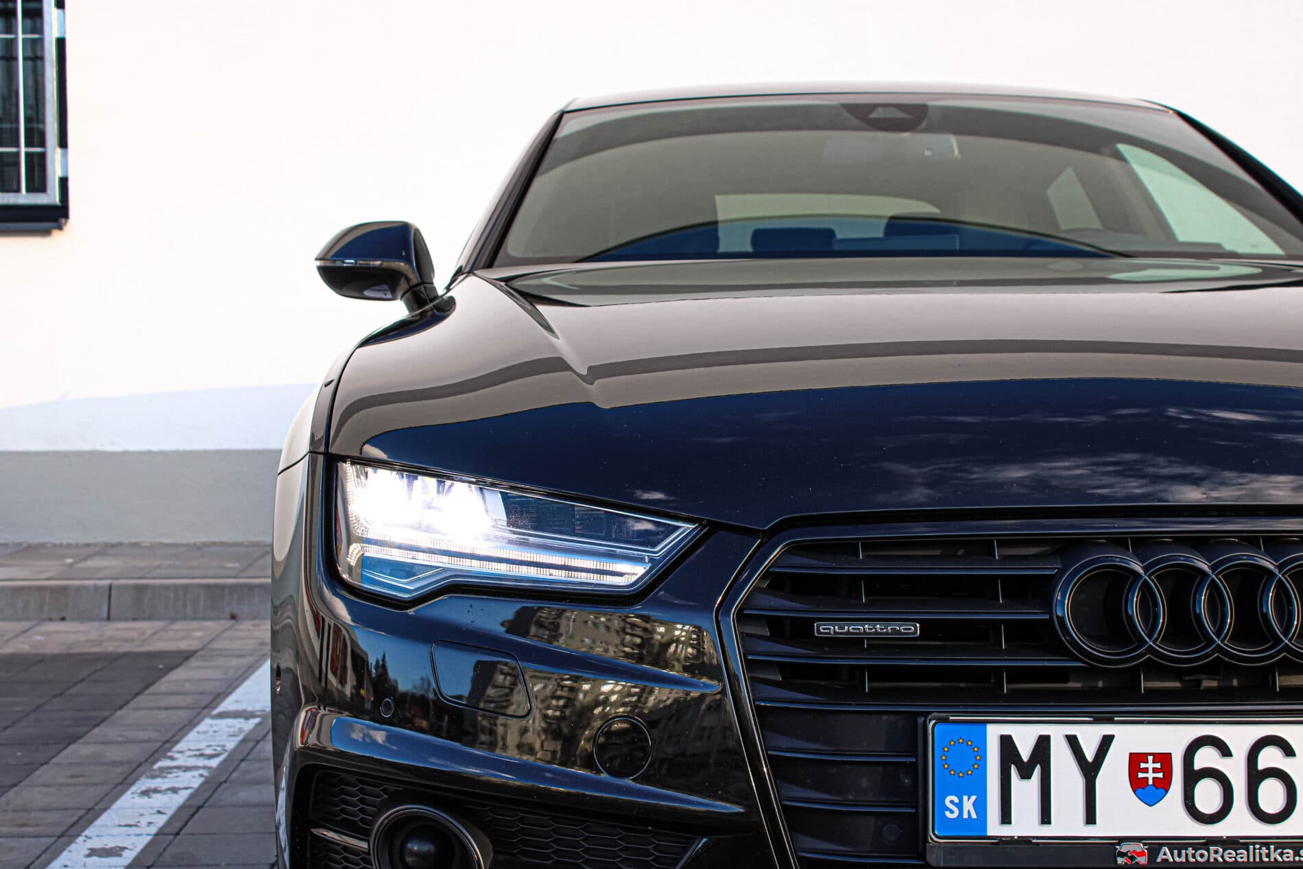 2014 AUDI A7, čierna kupé, 202 500 km