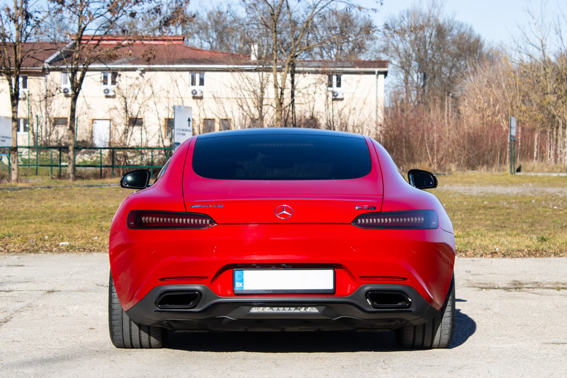 2018 Mercedes-Benz AMG GT S, červená kupé, 38 050 km