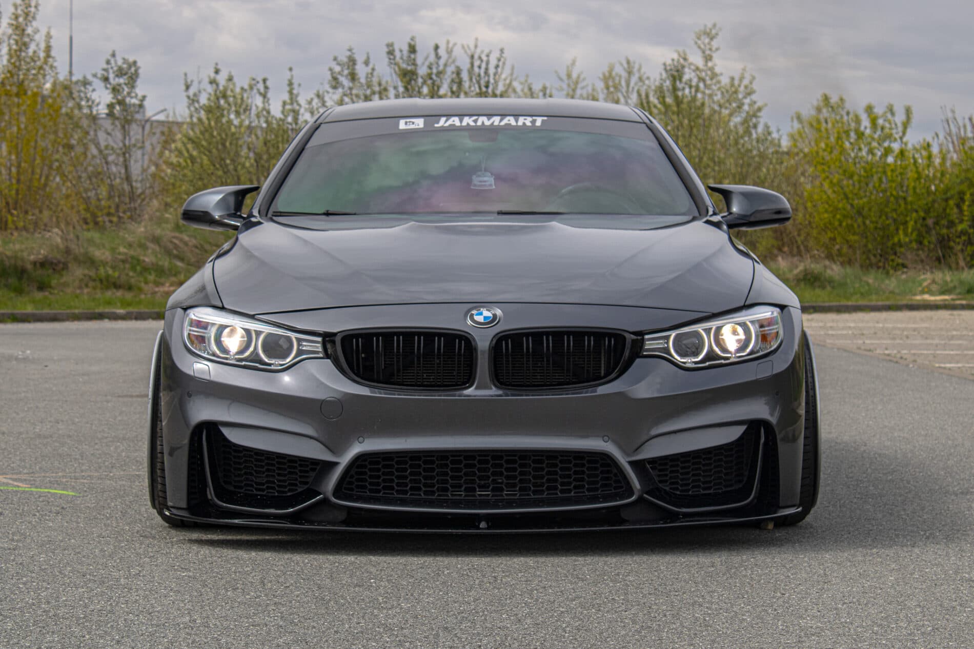 2015 BMW M4, sivá kupé, 117 755 km