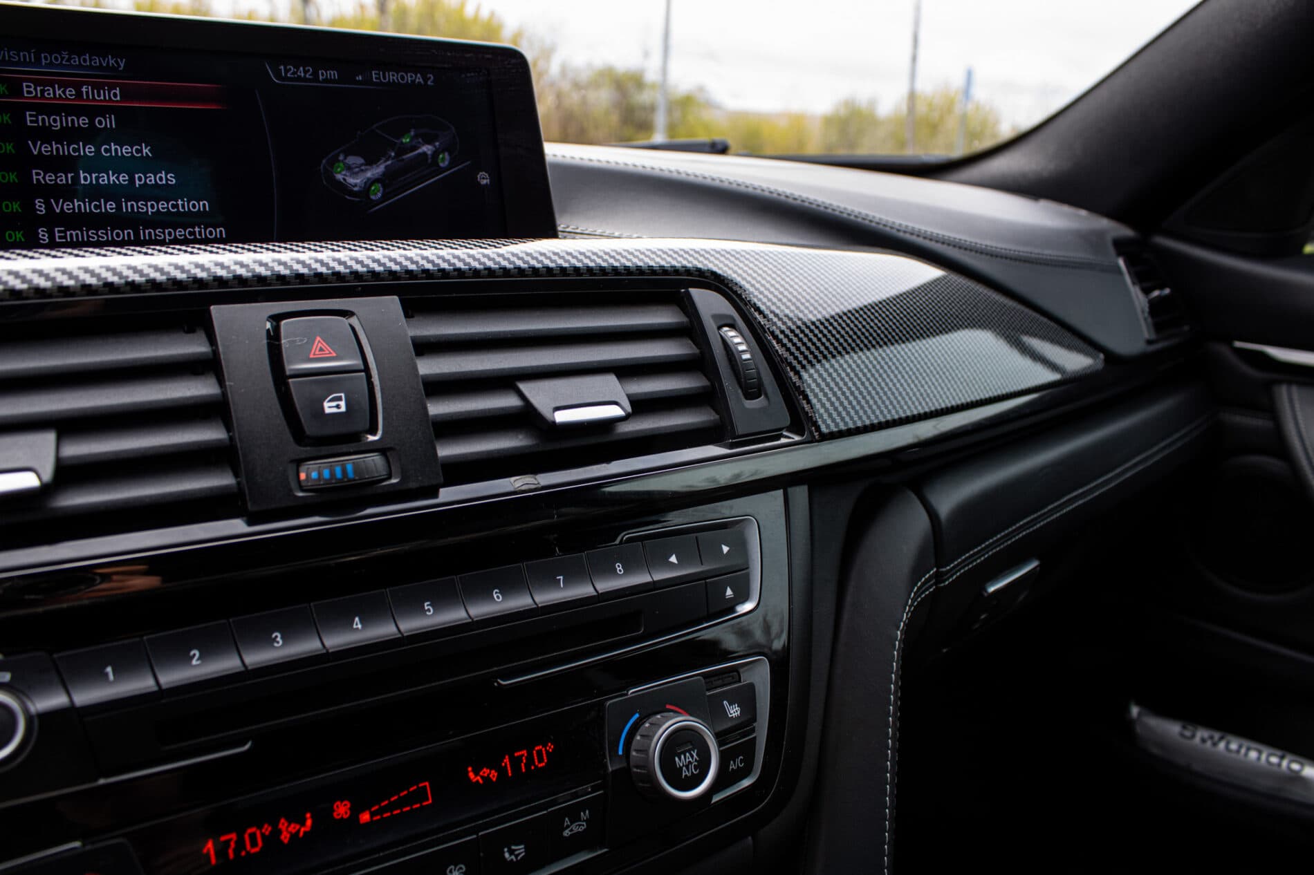 2015 BMW M4, sivá kupé, 117 755 km