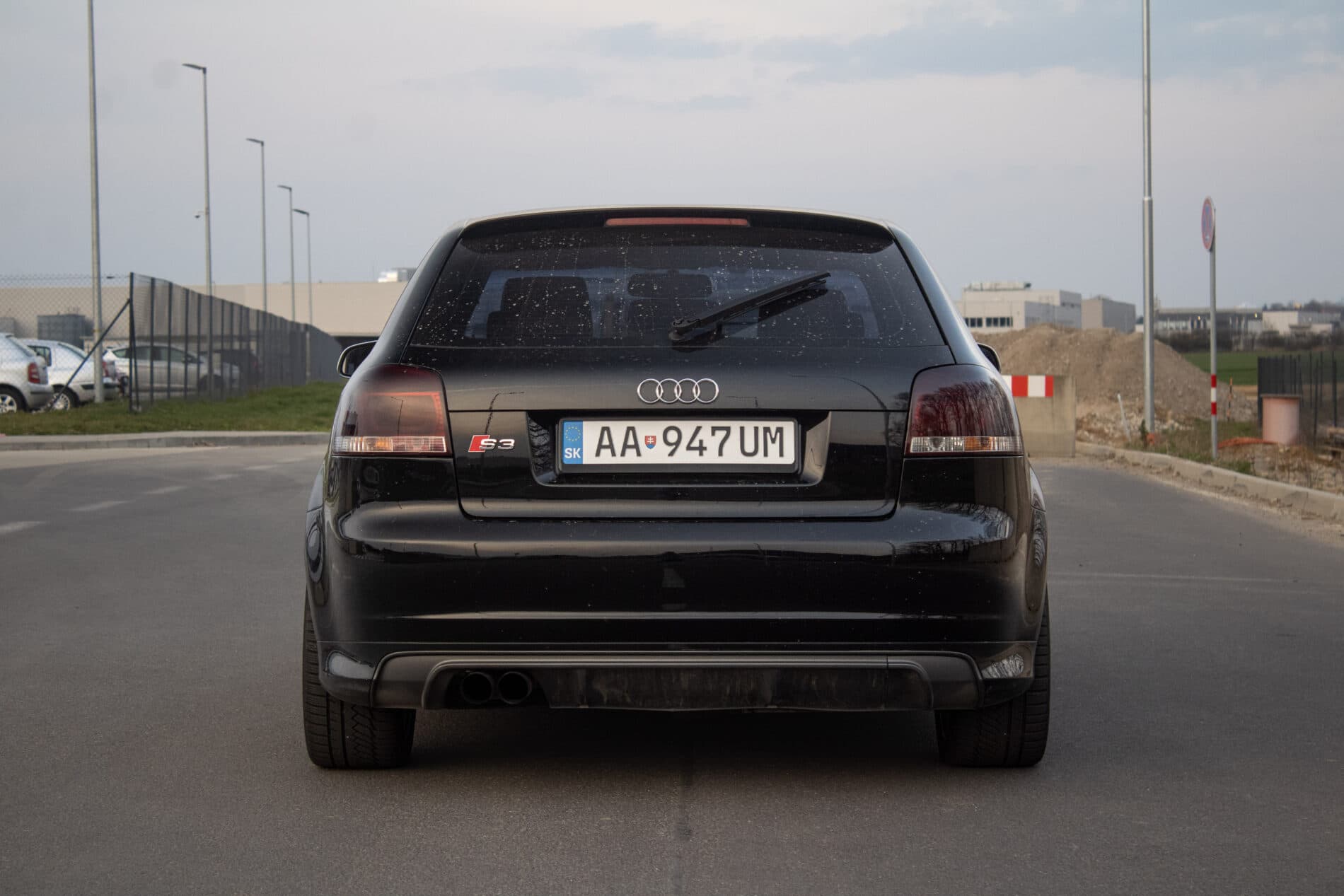 2007 AUDI S3, čierna hatchback, 216 735 km