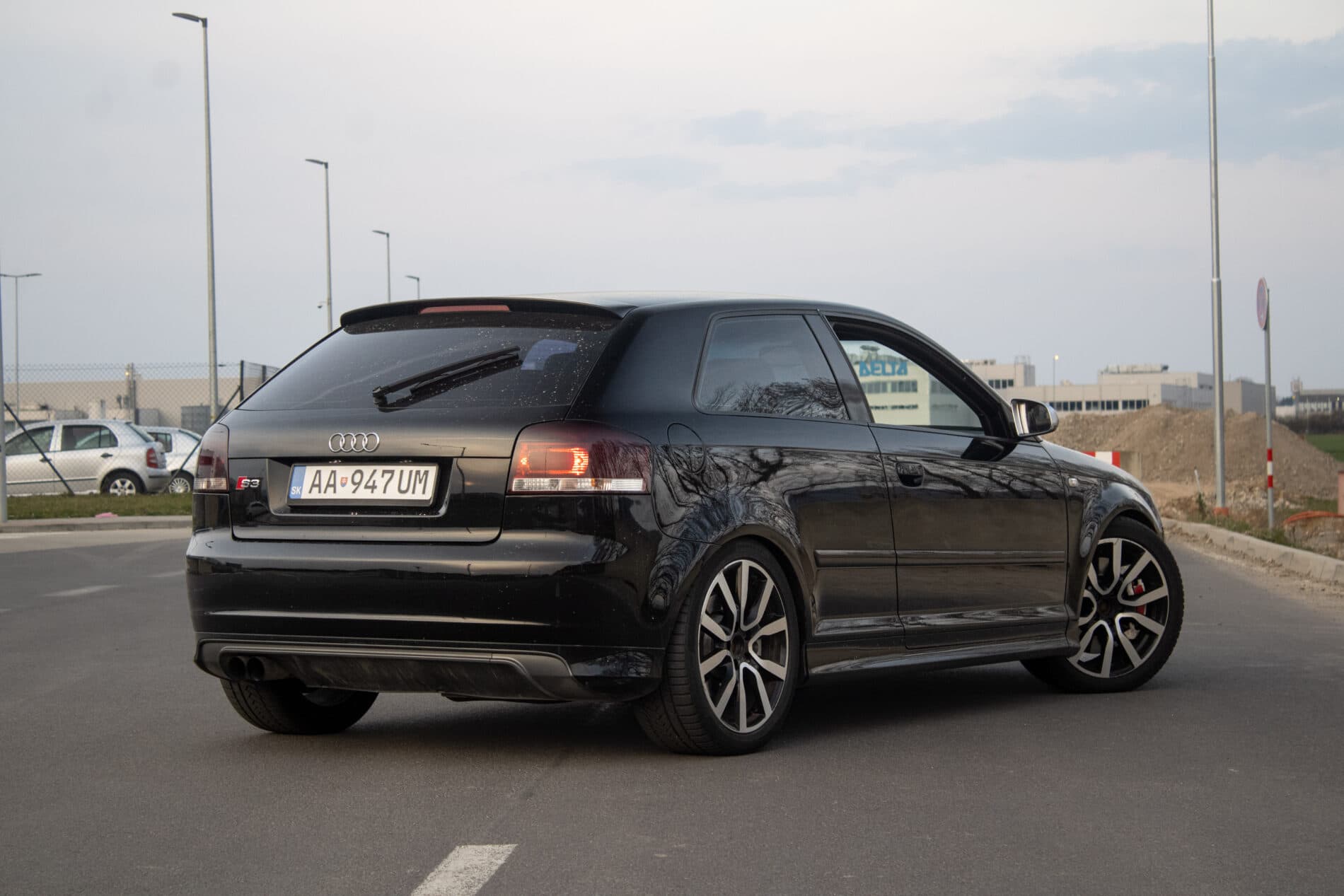 2007 AUDI S3, čierna hatchback, 216 735 km