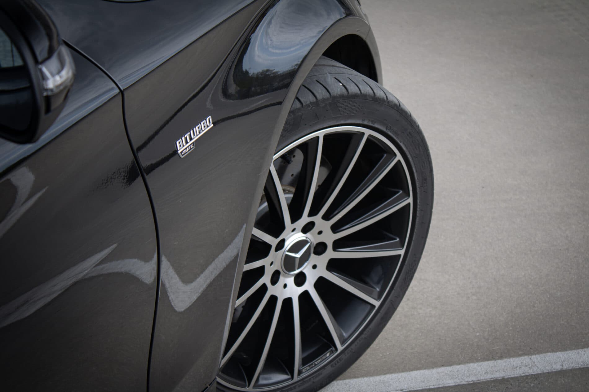 2019 Mercedes-Benz C 43 AMG, čierna sedan, 122 074 km