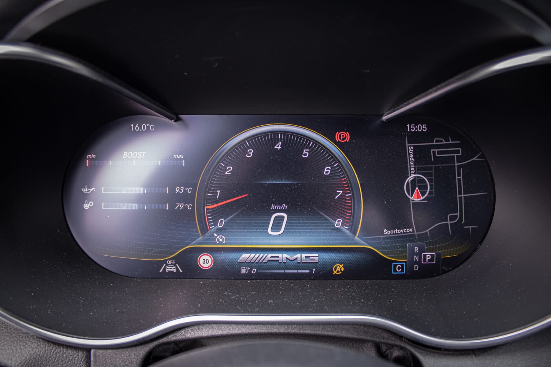 2019 Mercedes-Benz C 43 AMG, čierna sedan, 122 074 km