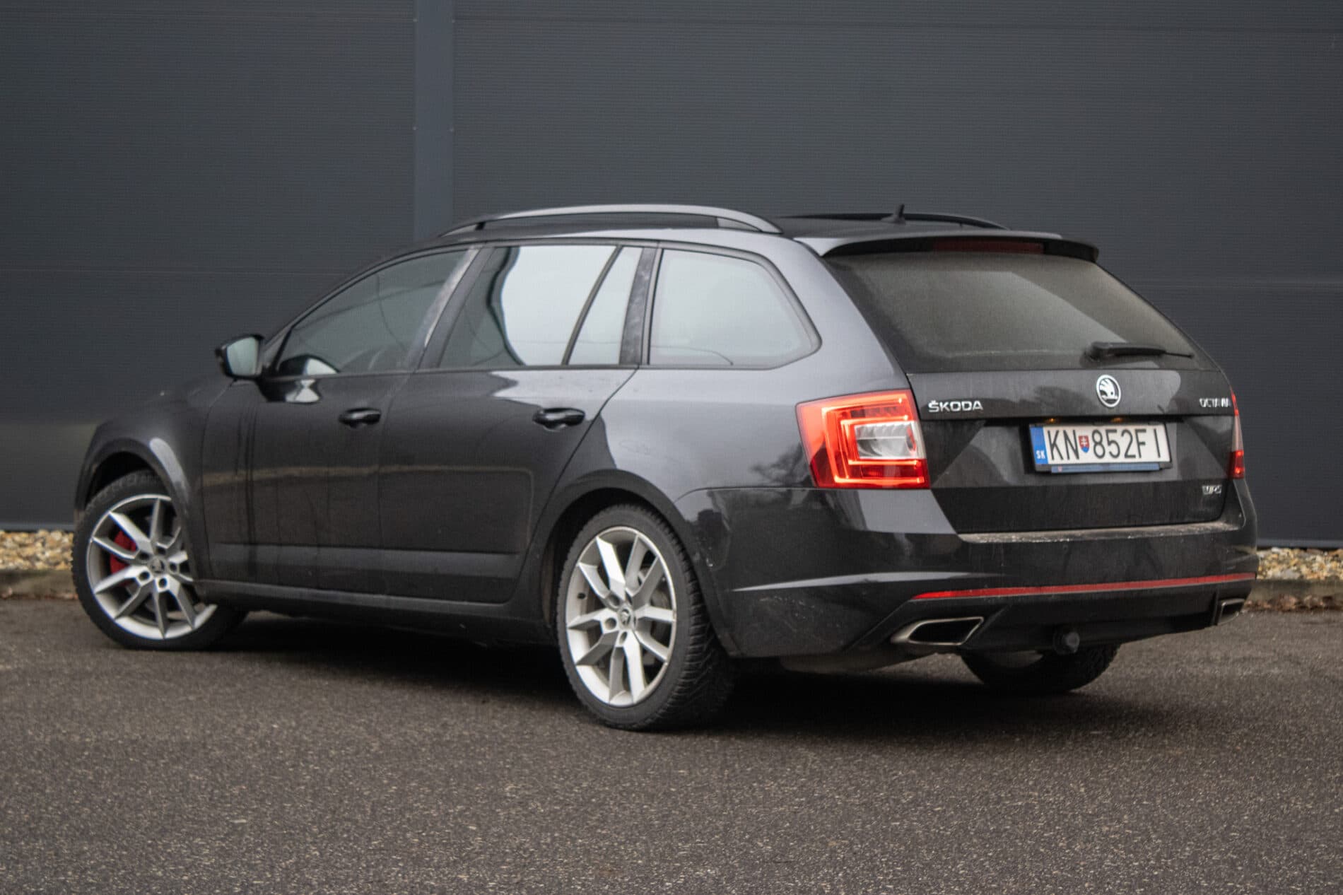 2015 Skoda Octavia RS, čierna kombi, 312 500 km