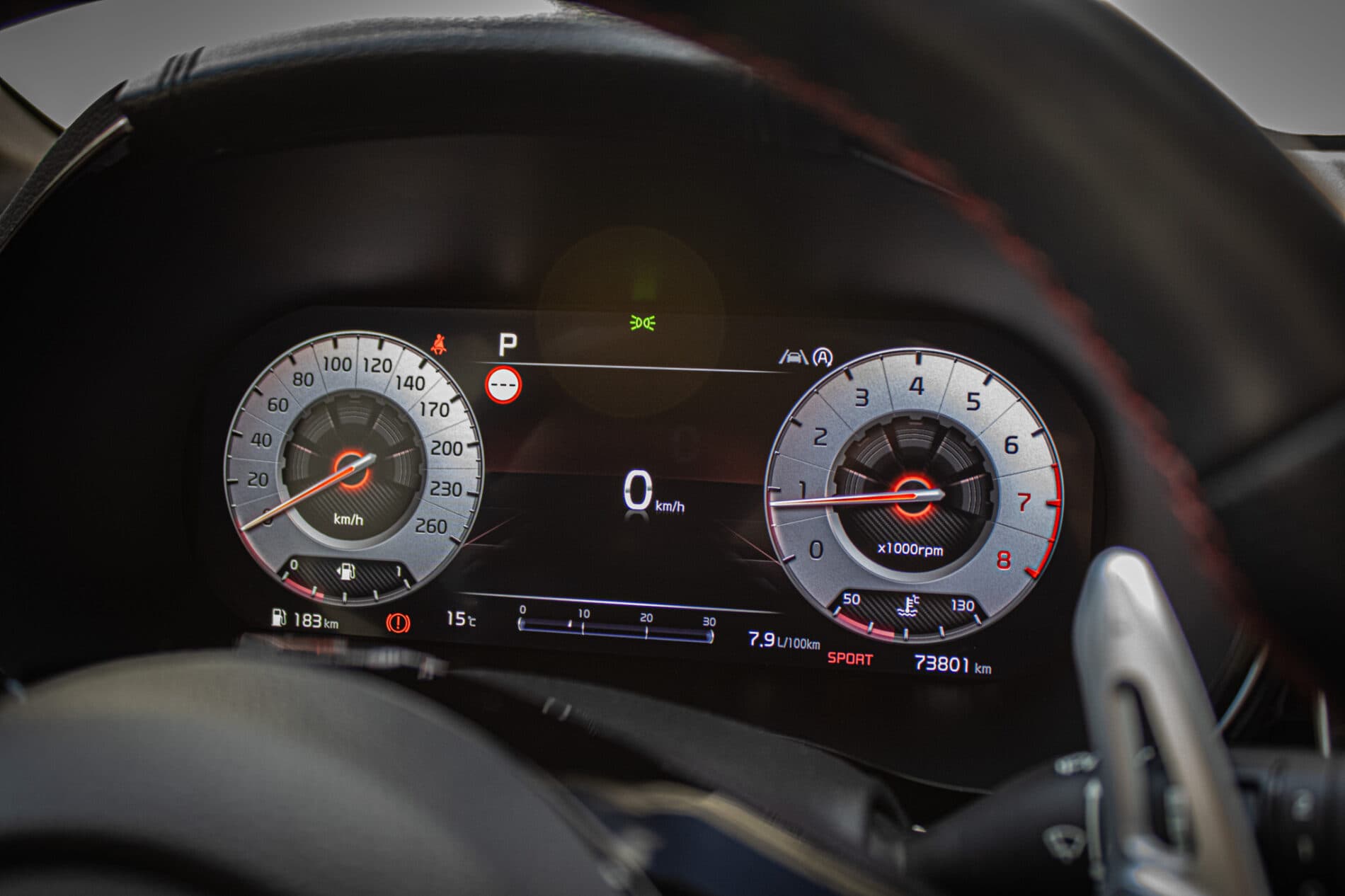 2023 Kia ProCeed GT, oranžová hatchback, 73 801 km