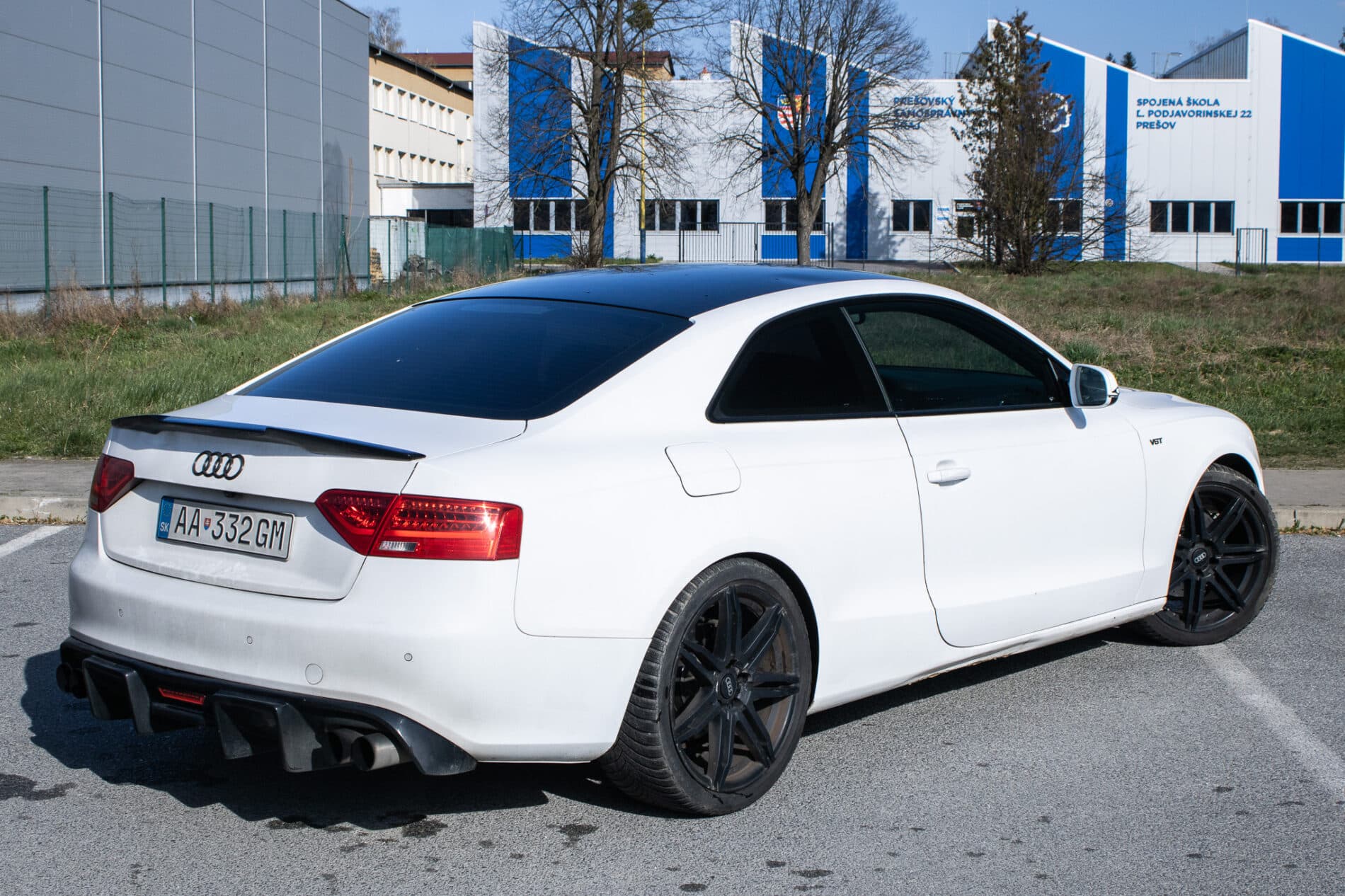 2013 AUDI A5, biela kupé, 266 905 km