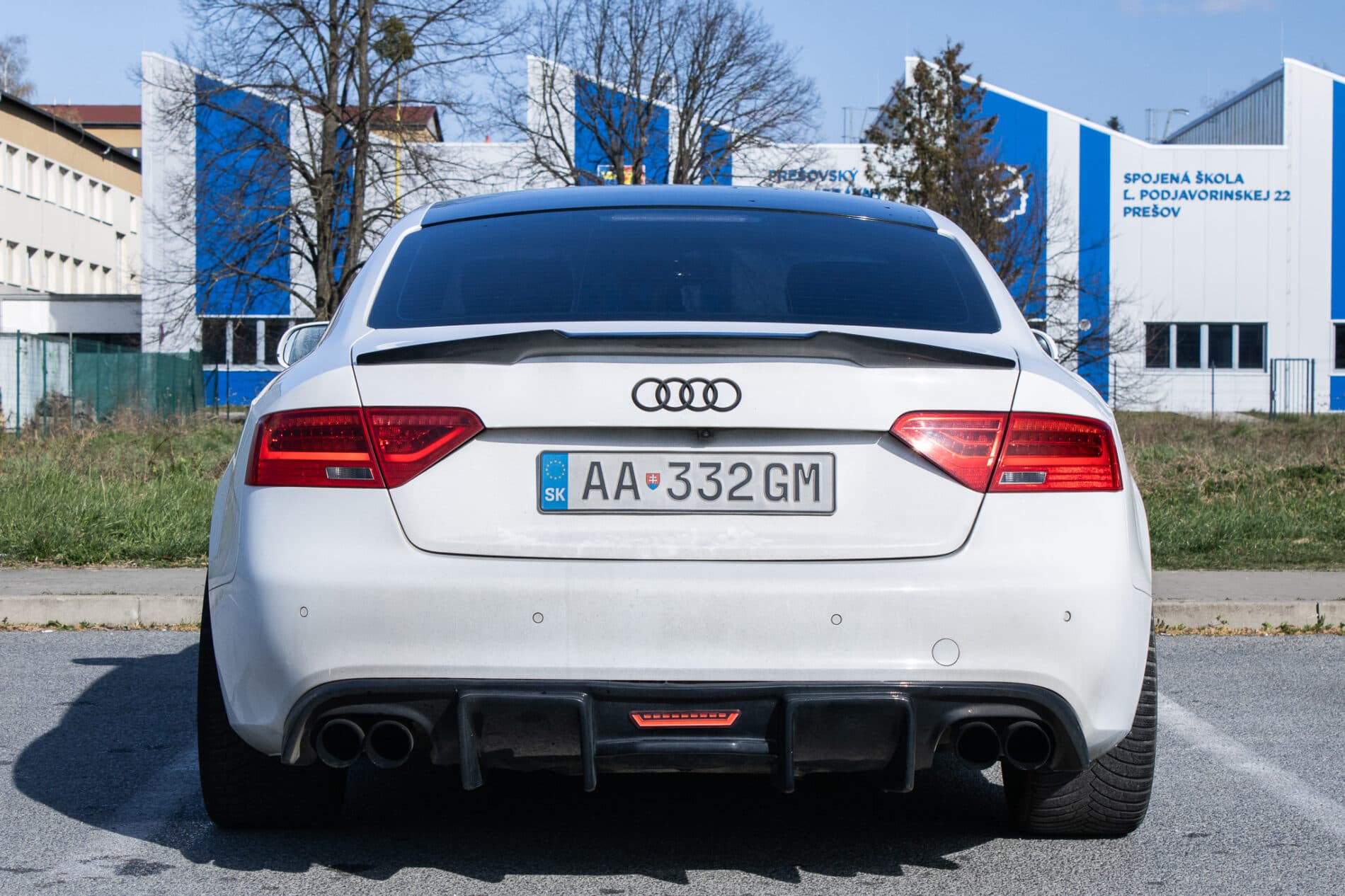 2013 AUDI A5, biela kupé, 266 905 km