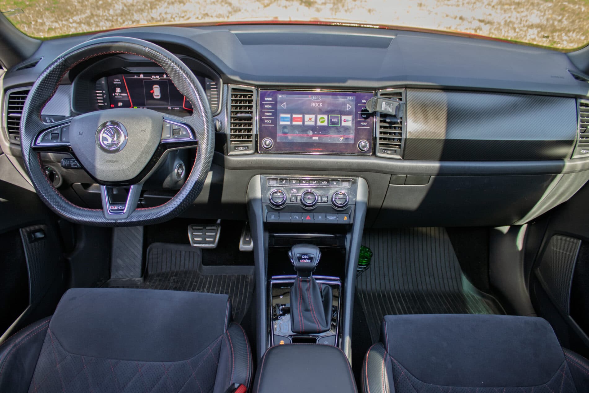 2019 Skoda Kodiaq RS, červená suv, 174 325 km