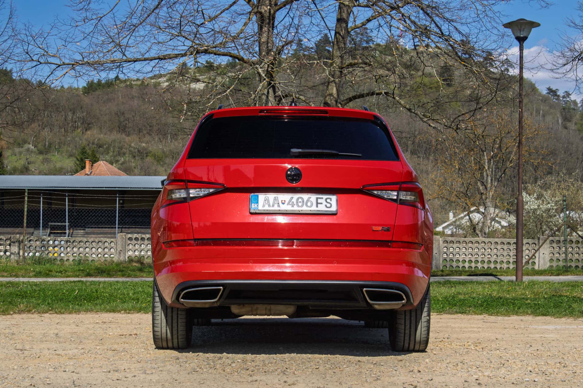 2019 Skoda Kodiaq RS, červená suv, 174 325 km