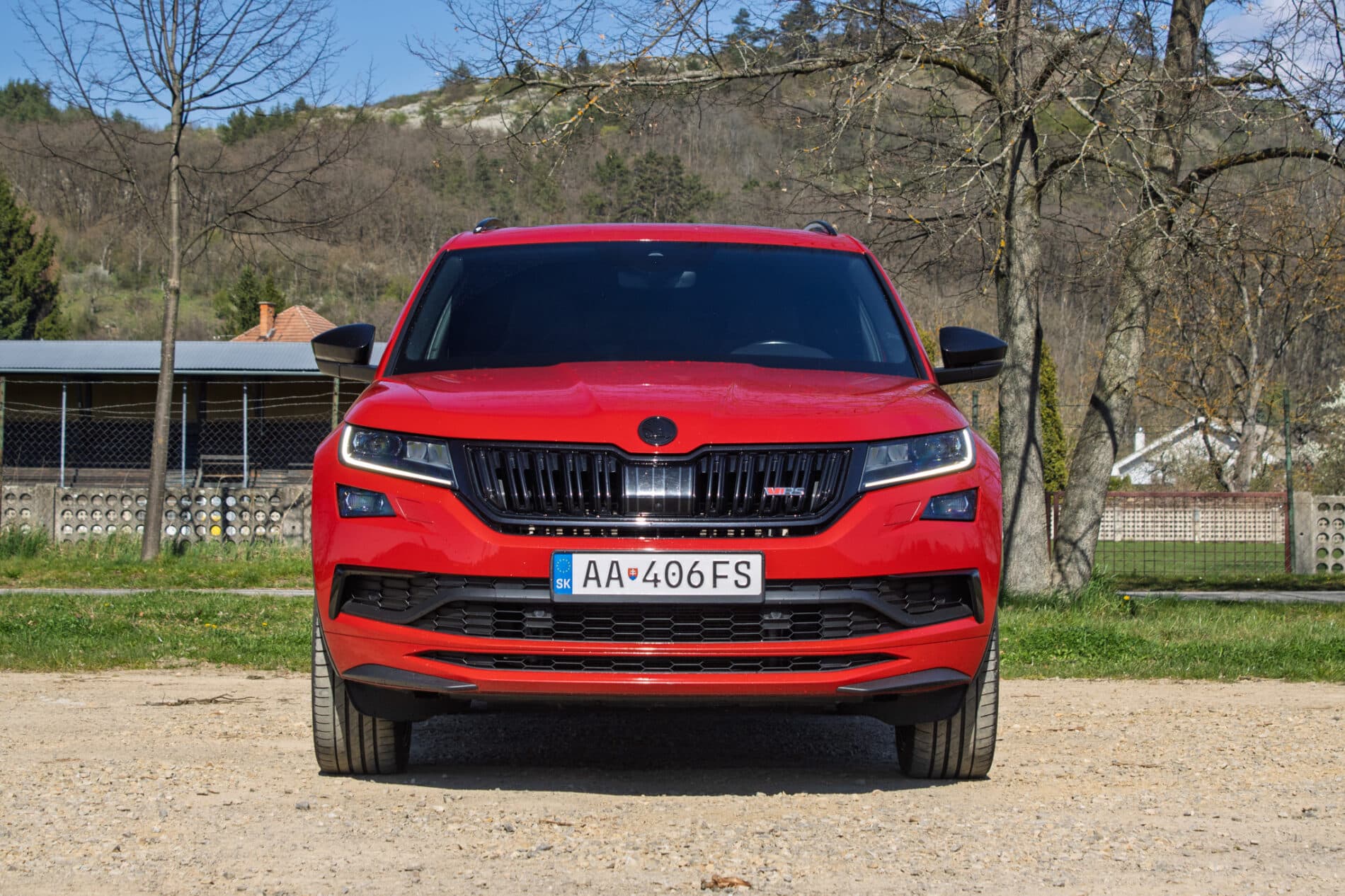 2019 Skoda Kodiaq RS, červená suv, 174 325 km