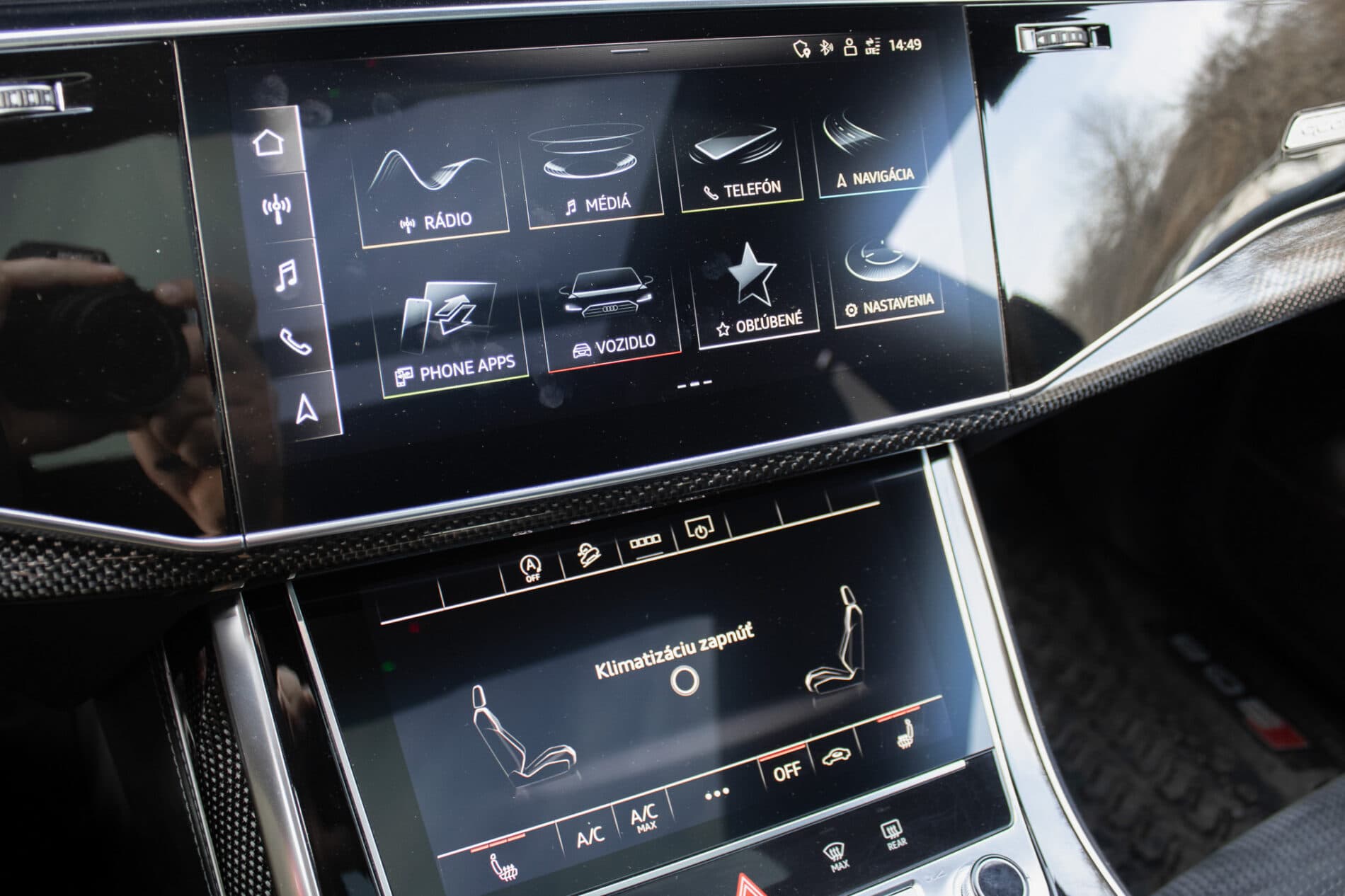 2021 AUDI SQ8, sivá suv, 122 000 km