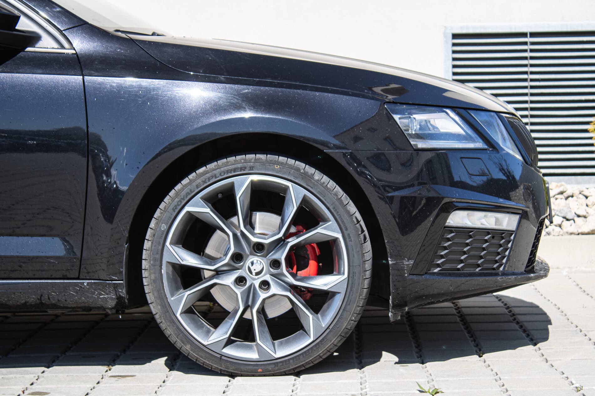 2017 Skoda Octavia RS, čierna kombi, 216 446 km