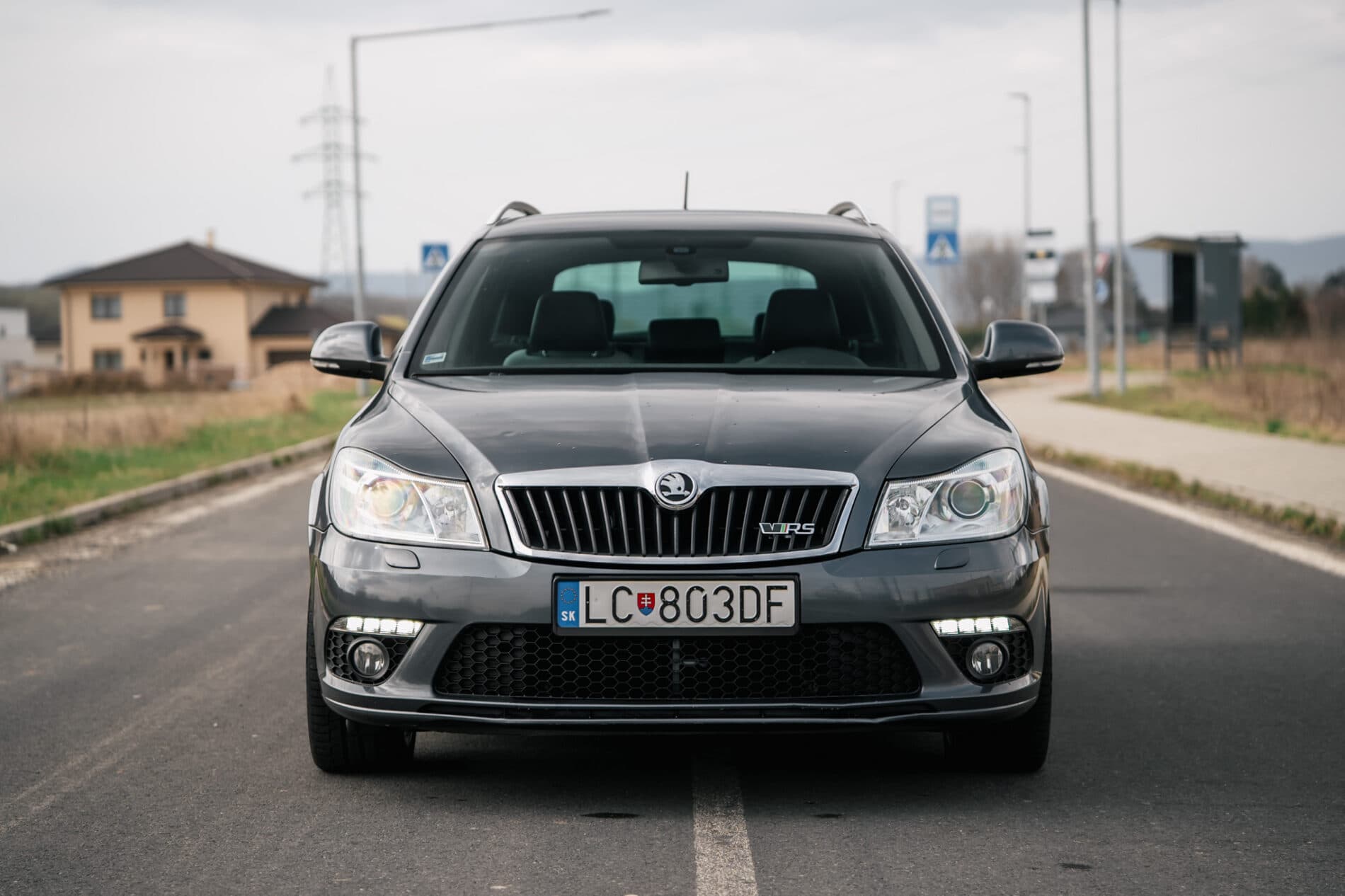2009 Skoda Octavia RS, sivá kombi, 218 219 km