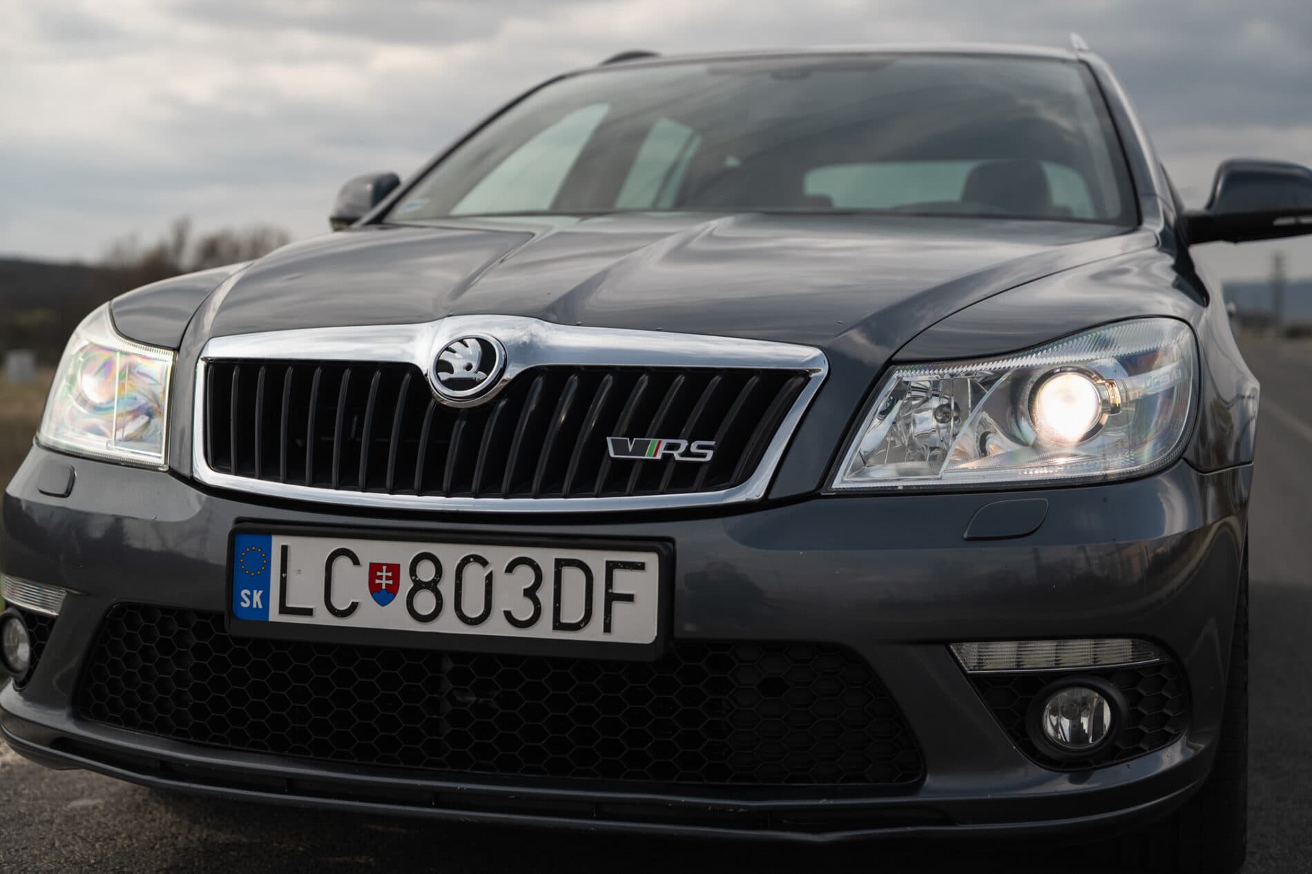 2009 Skoda Octavia RS, sivá kombi, 218 219 km