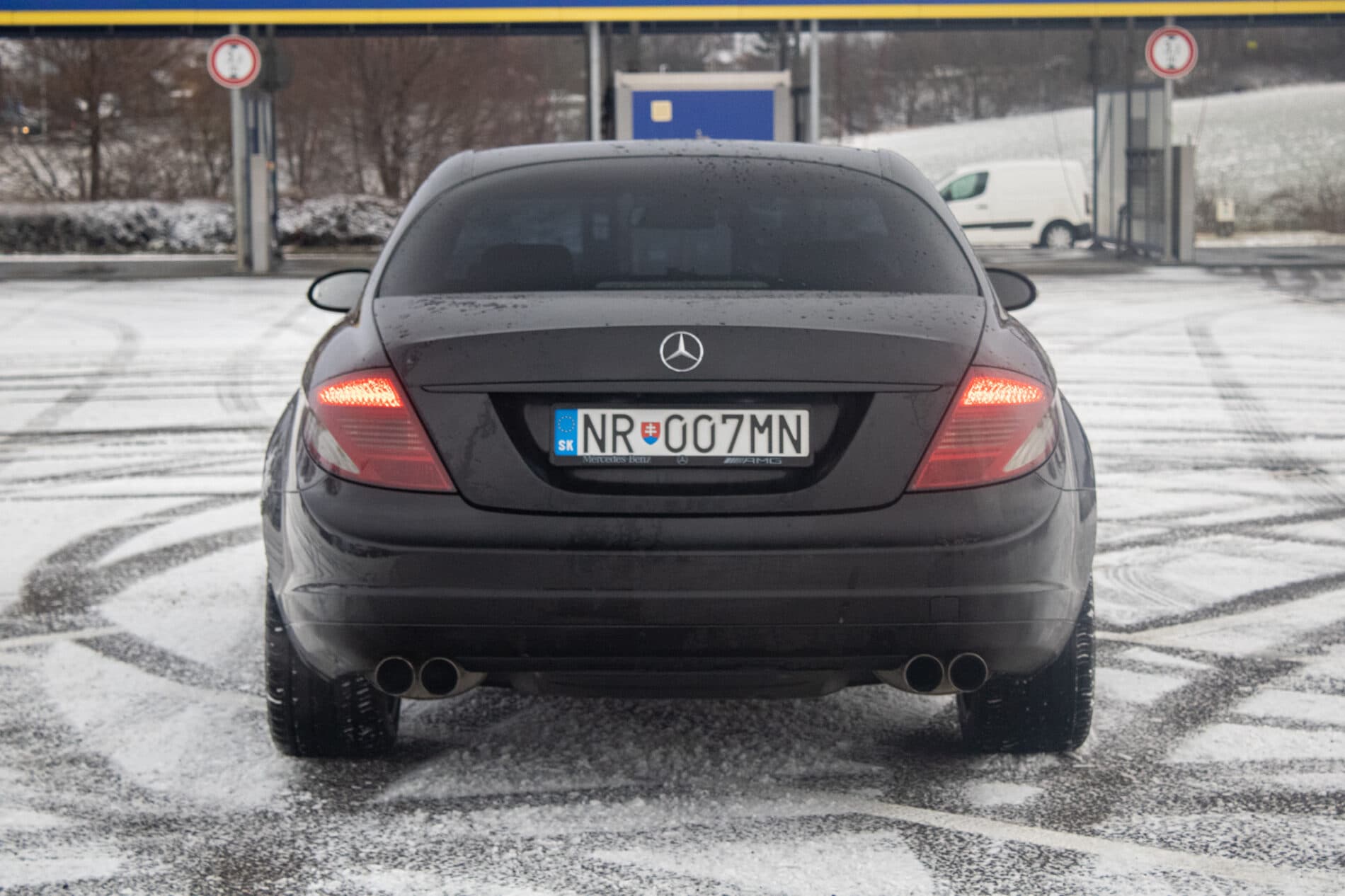 2008 Mercedes-Benz CL 500, čierna kupé, 198 186 km