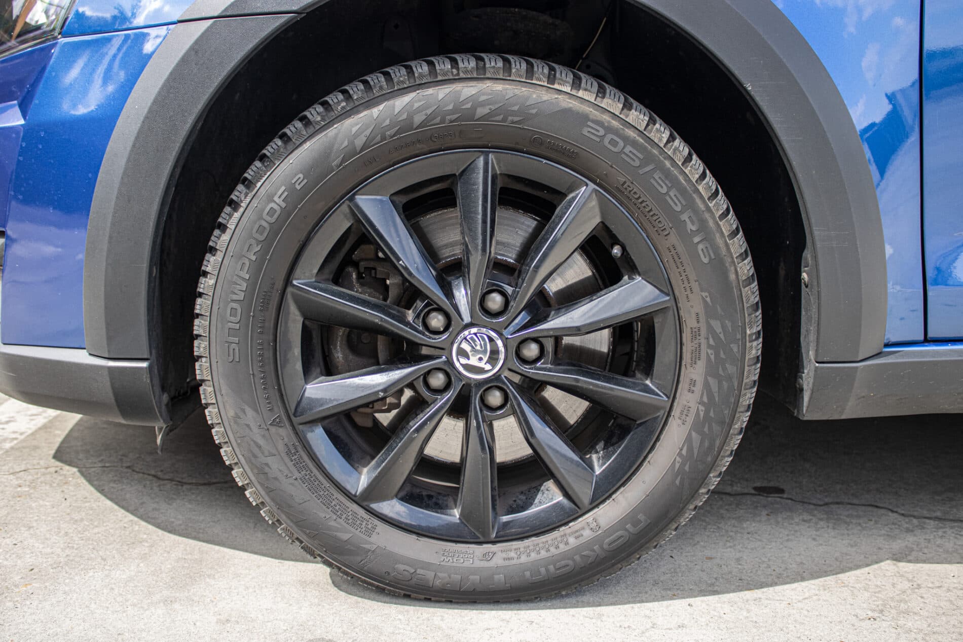 2014 Skoda Octavia RS, modrá kombi, 268 807 km