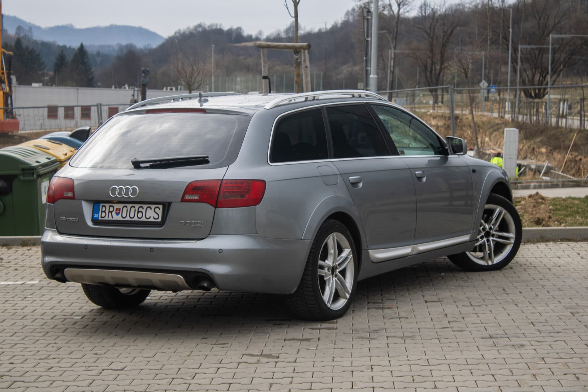 2008 AUDI A6, sivá kombi, 322 480 km