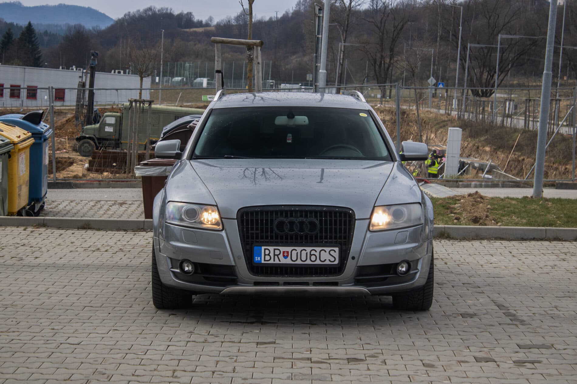 2008 AUDI A6, sivá kombi, 322 480 km