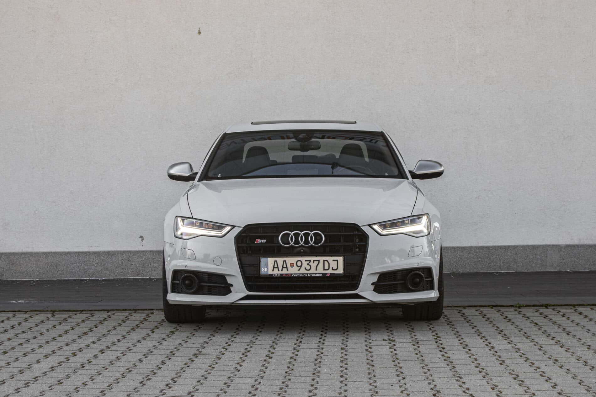 2017 AUDI S6, biela sedan, 168 986 km