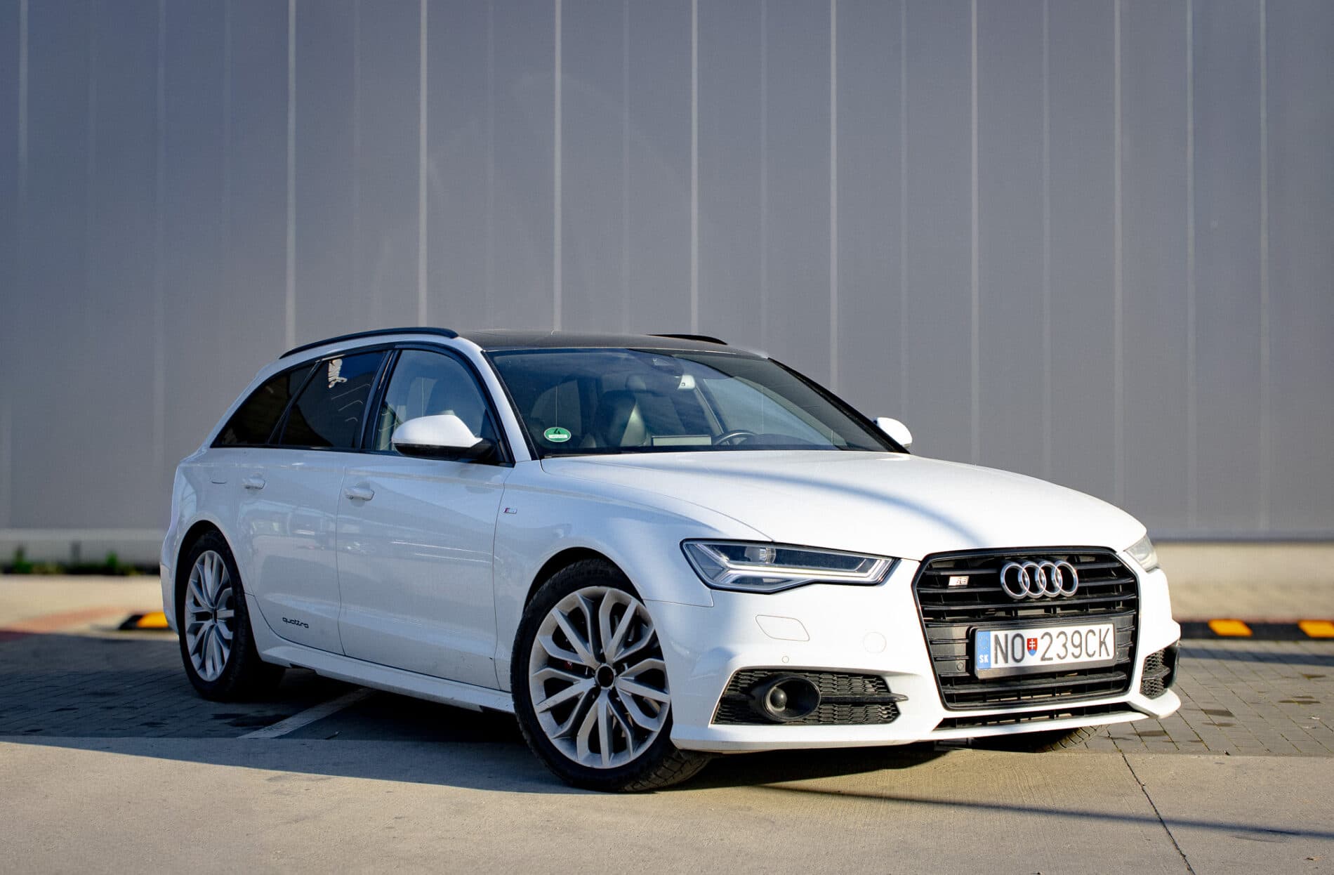 2015 AUDI A6, biela kombi, 281 000 km