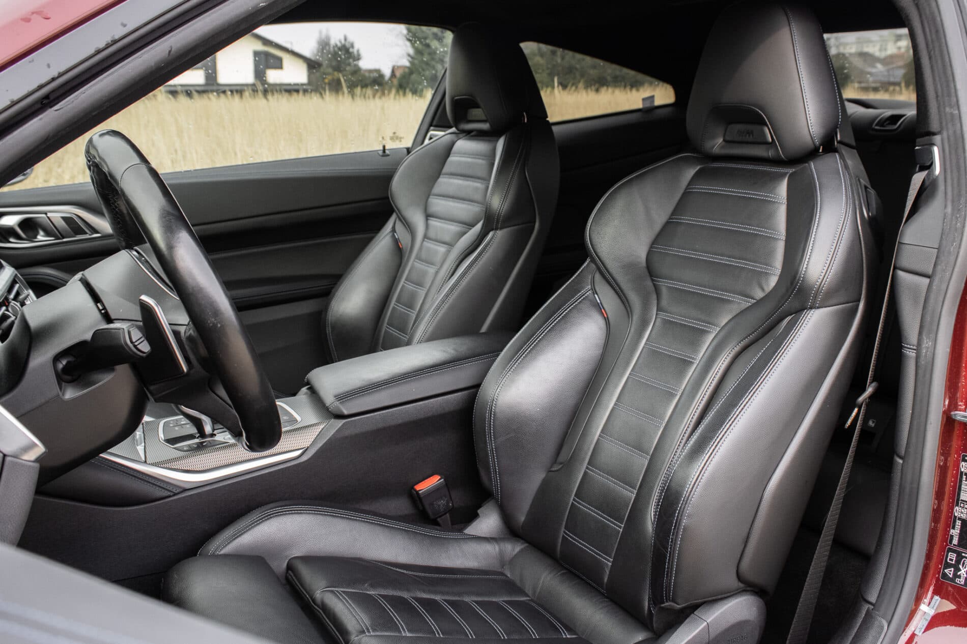 2021 BMW M440d, červená kupé, 48 804 km