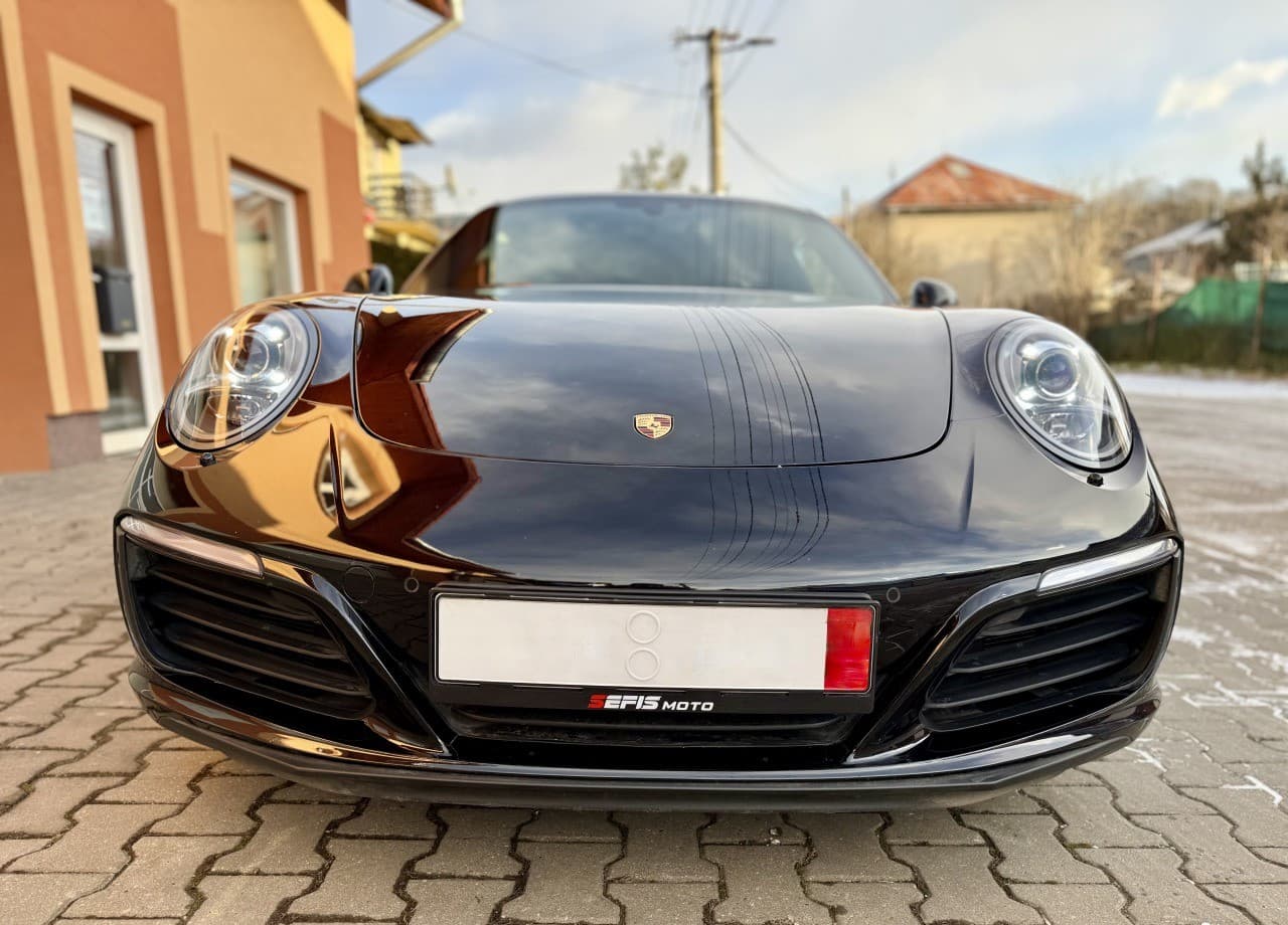 2018 Porsche 991 Carrera, čierna kupé, 53 090 km