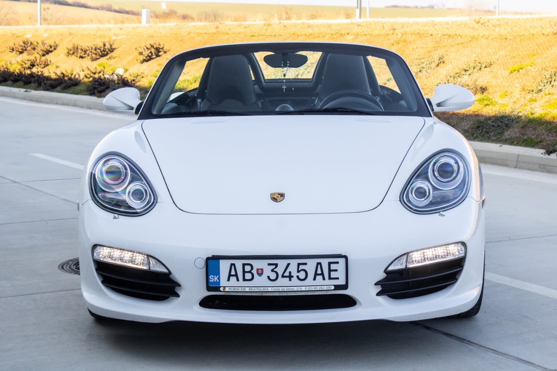 2010 Porsche Boxster S, biela kabriolet, 57 649 km
