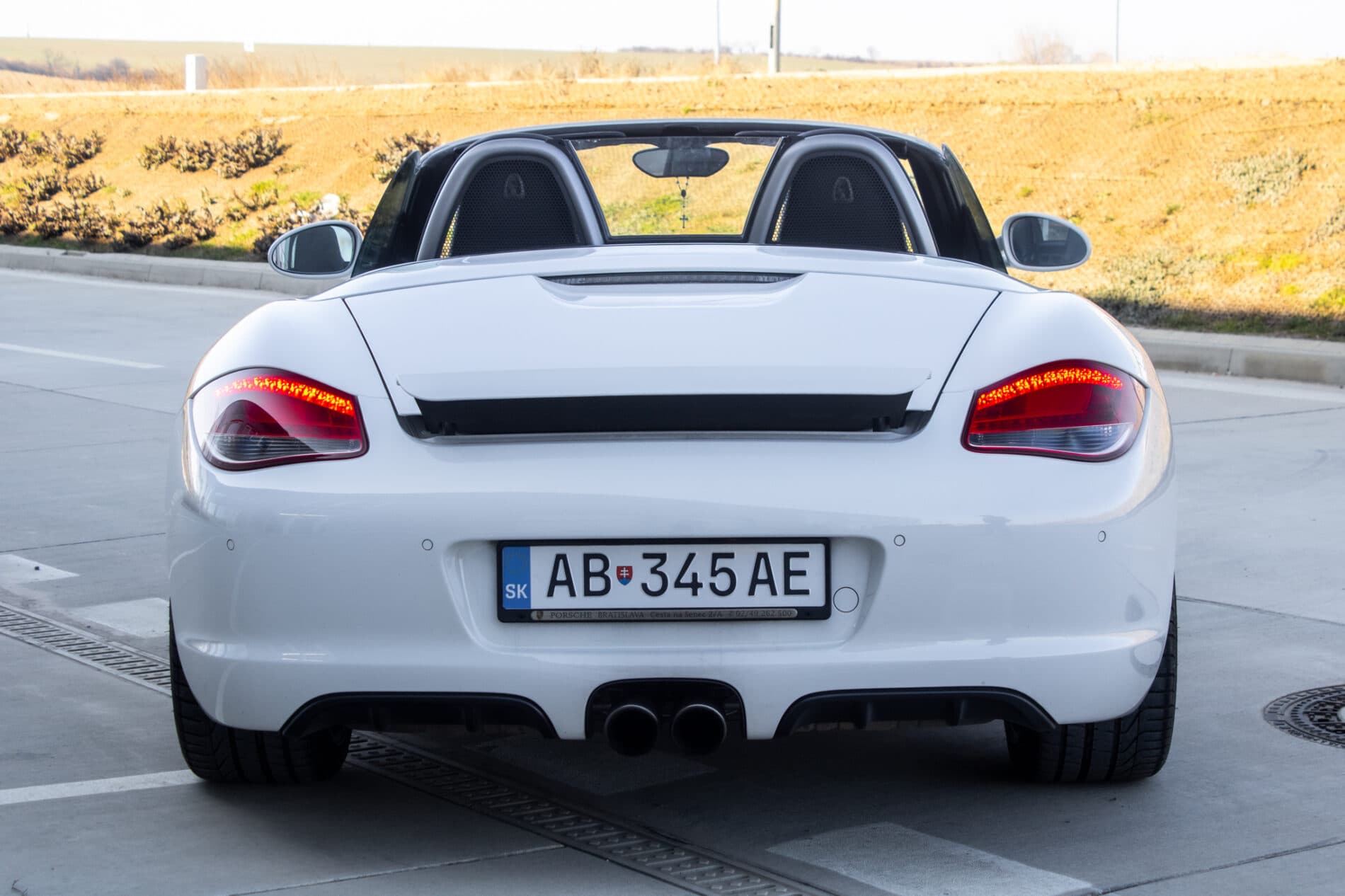 2010 Porsche Boxster S, biela kabriolet, 57 649 km