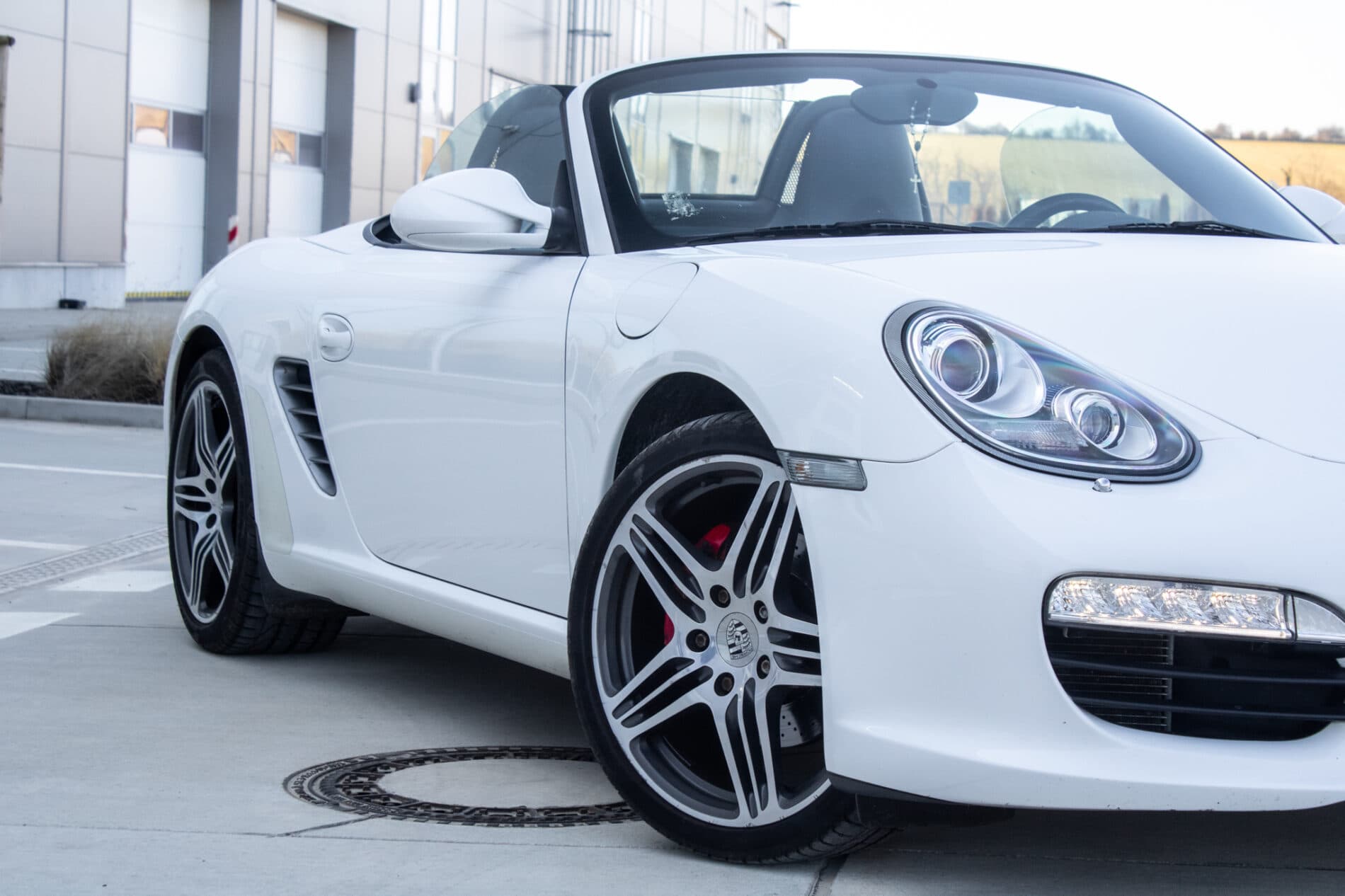 2010 Porsche Boxster S, biela kabriolet, 57 649 km