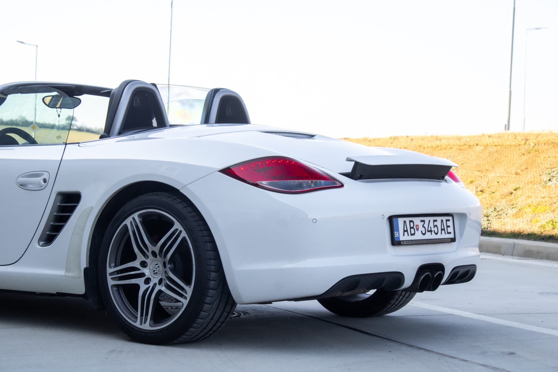 2010 Porsche Boxster S, biela kabriolet, 57 649 km
