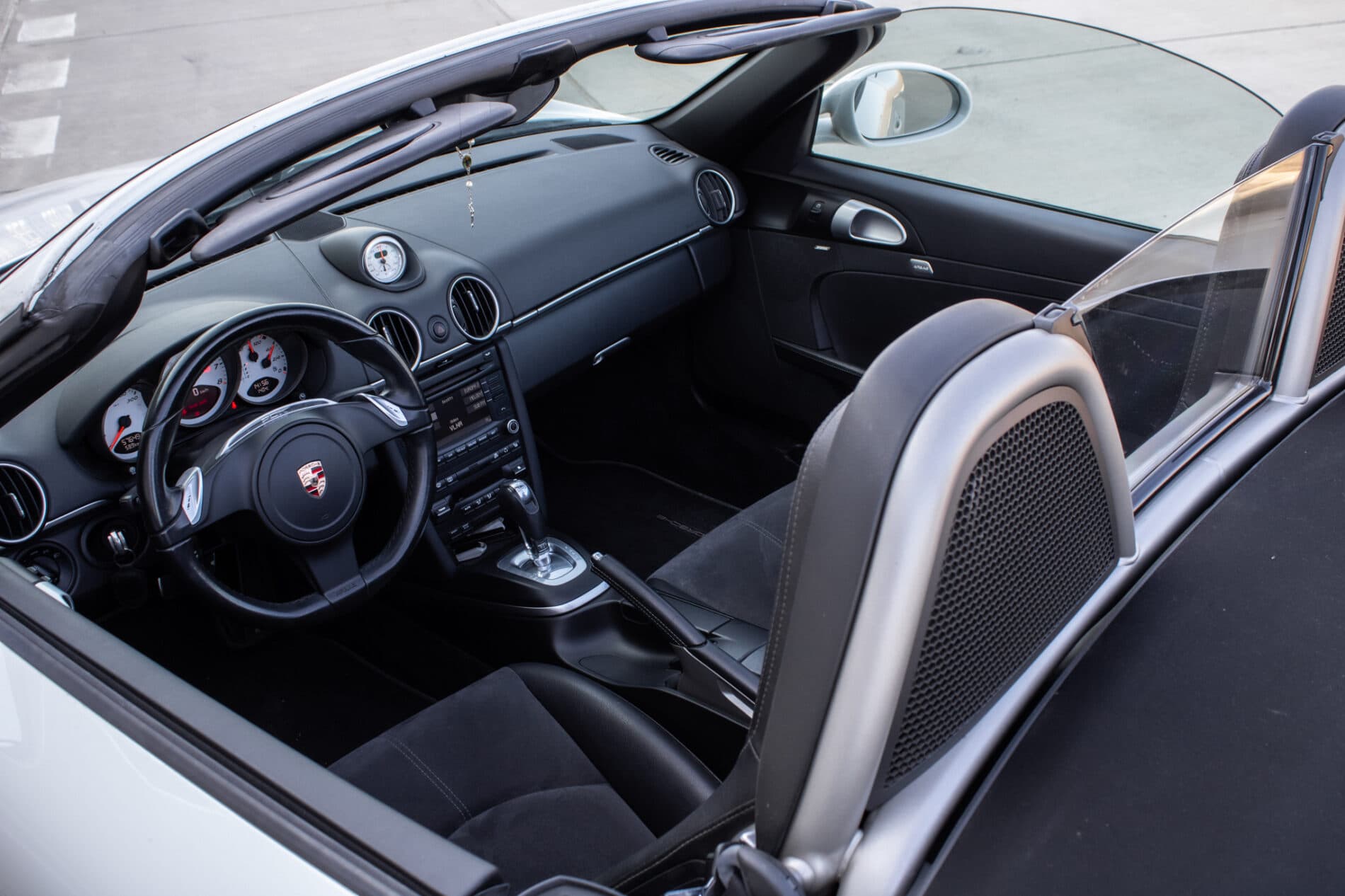 2010 Porsche Boxster S, biela kabriolet, 57 649 km
