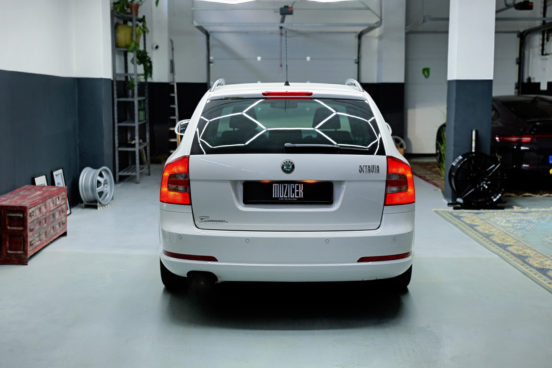 2009 Skoda Octavia RS mk2 combi, biela kombi, 129 910 km
