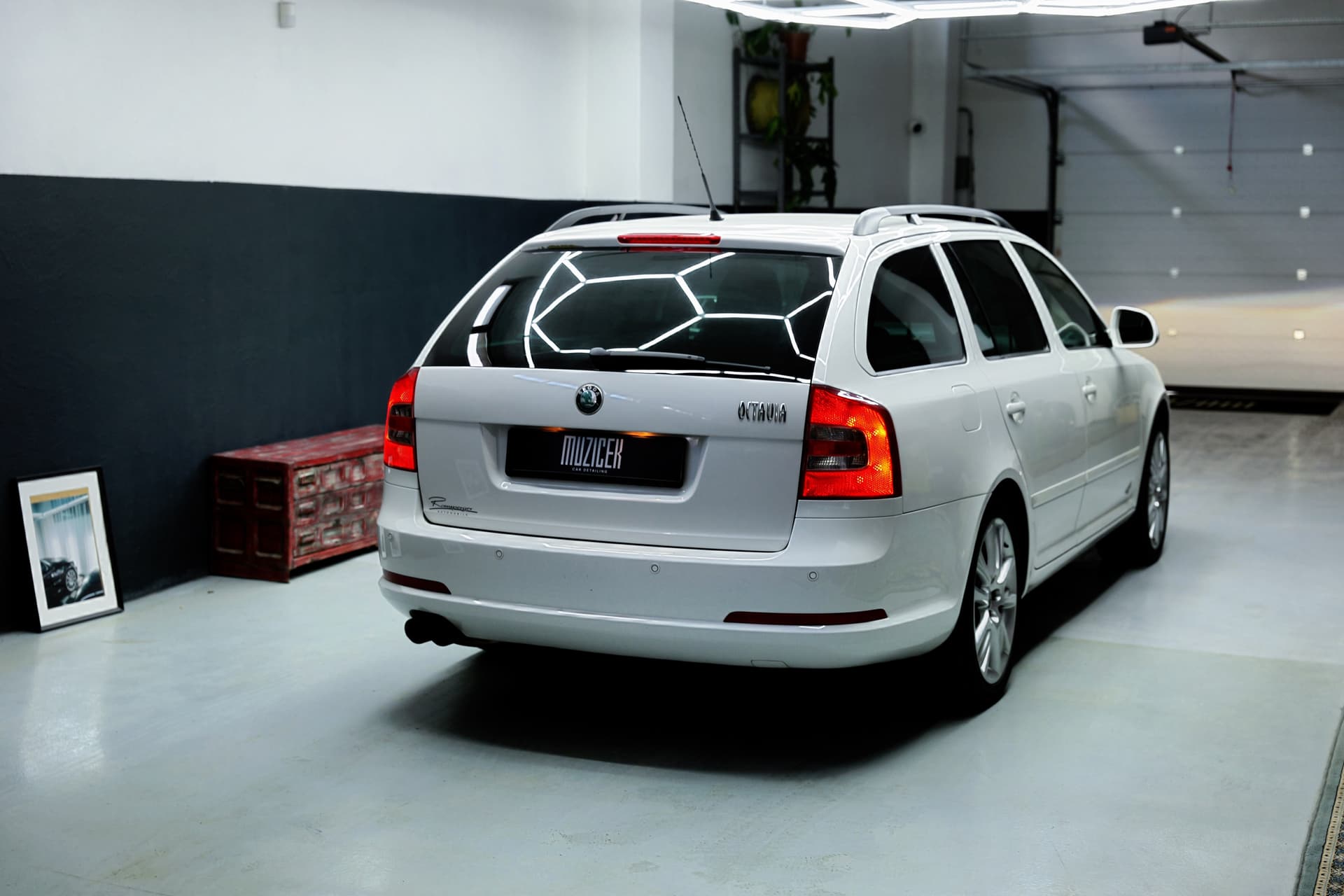 2009 Skoda Octavia RS mk2 combi, biela kombi, 129 910 km