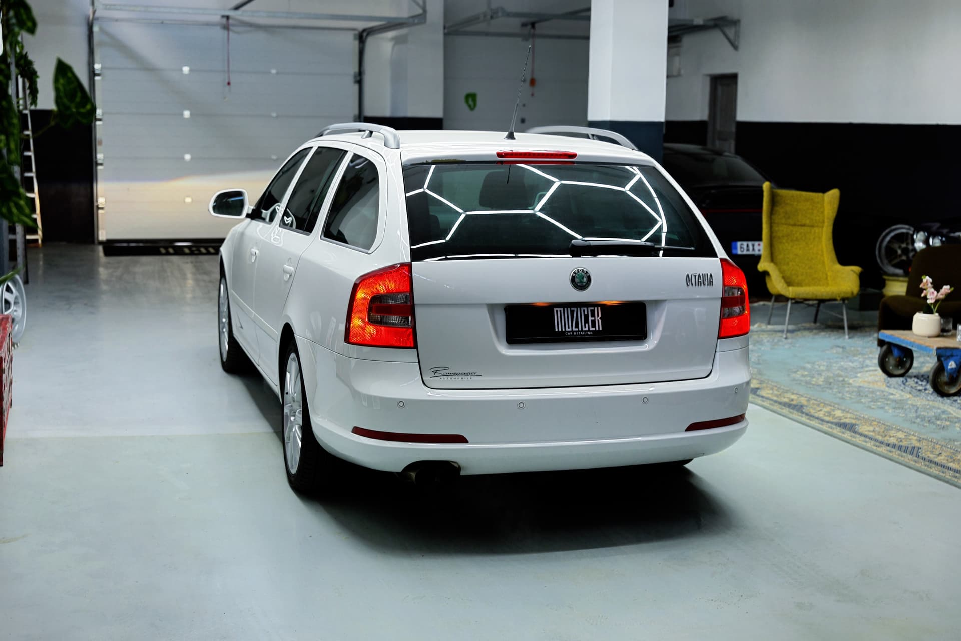 2009 Skoda Octavia RS mk2 combi, biela kombi, 129 910 km