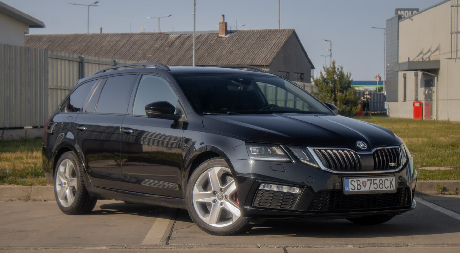 2018 Skoda Octavia RS, čierna kombi, 223 705 km