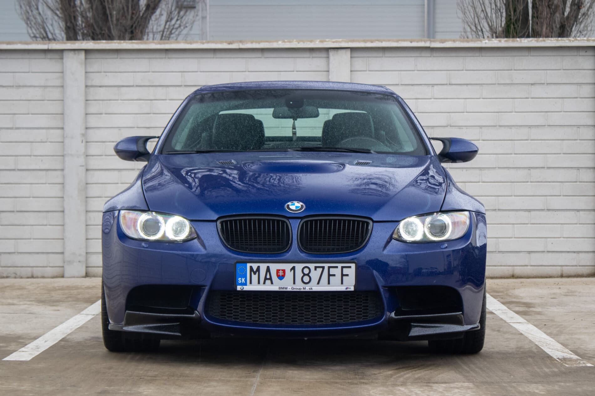 2010 BMW M3, modrá kupé, 152 846 km