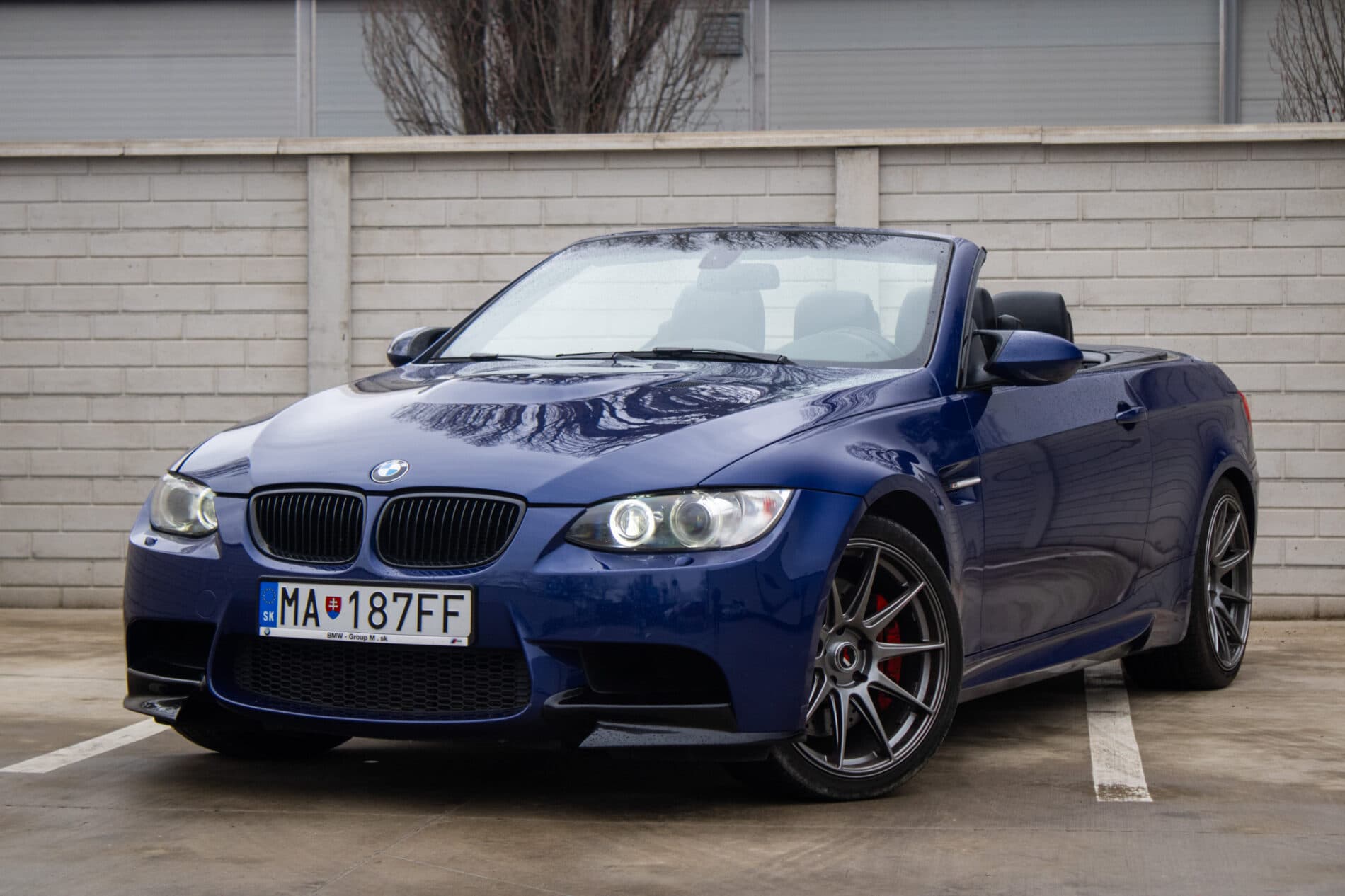 2010 BMW M3, modrá kupé, 152 846 km