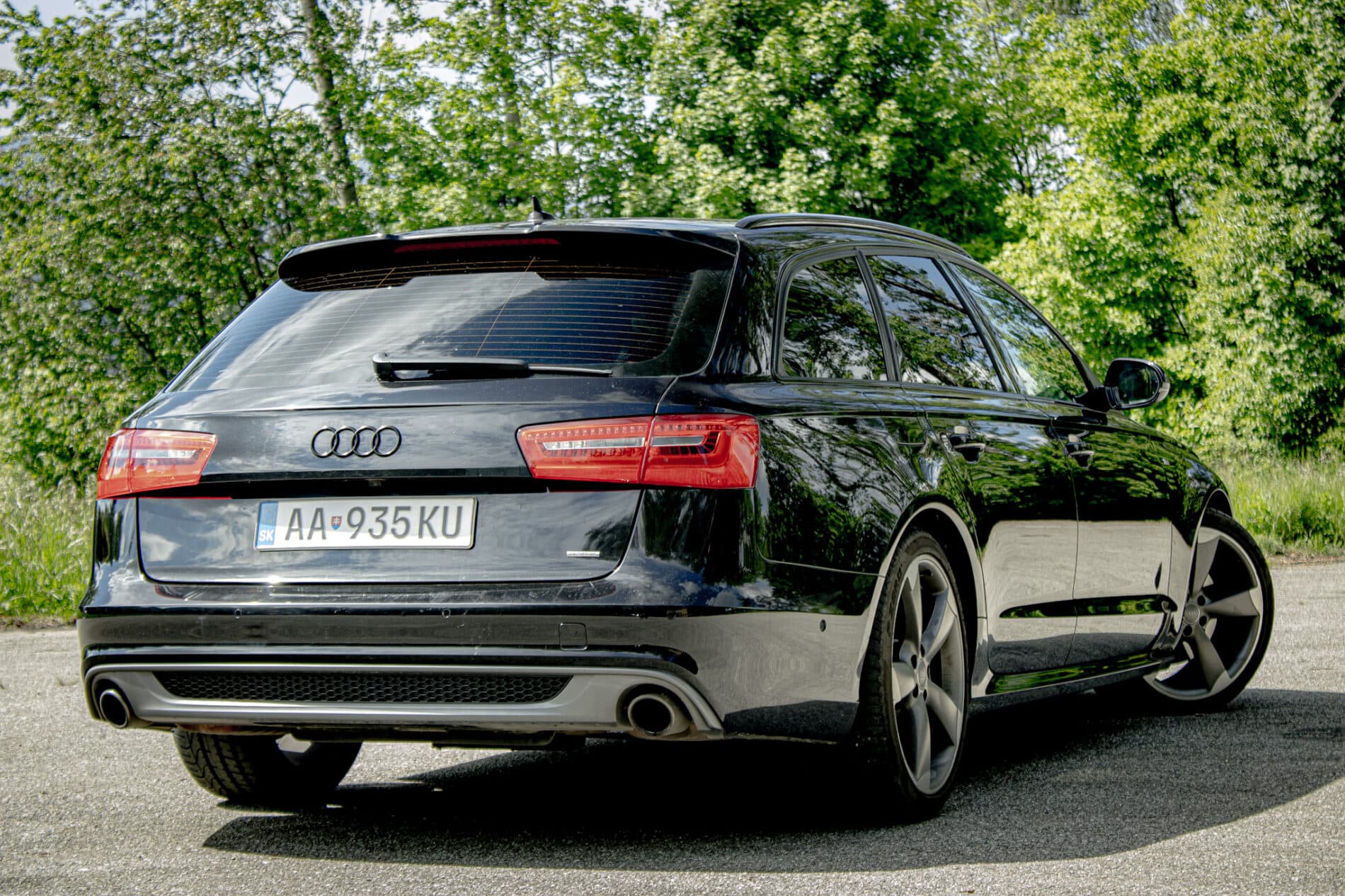 2014 AUDI A6, čierna kombi, 251 142 km