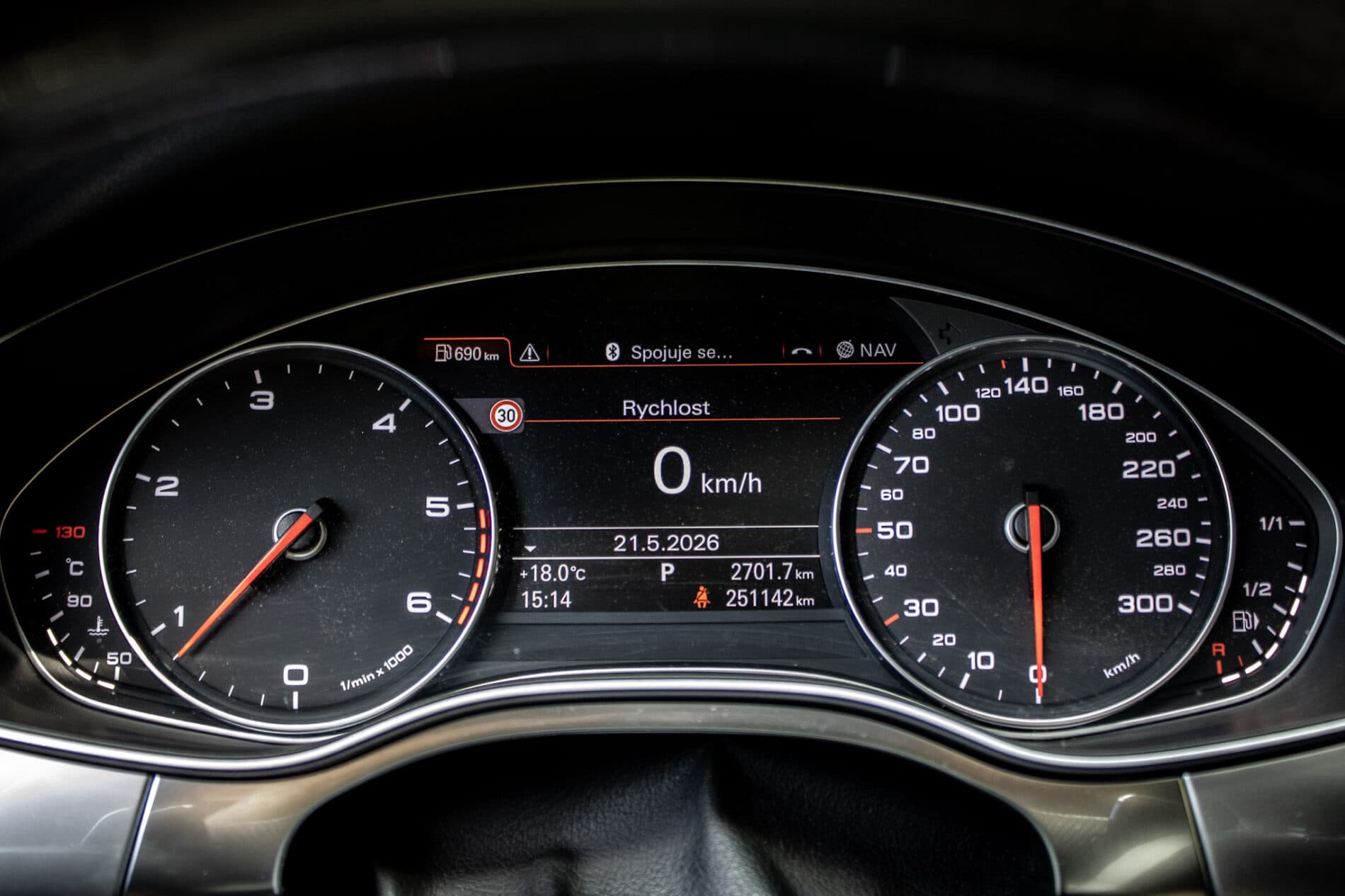 2014 AUDI A6, čierna kombi, 251 142 km