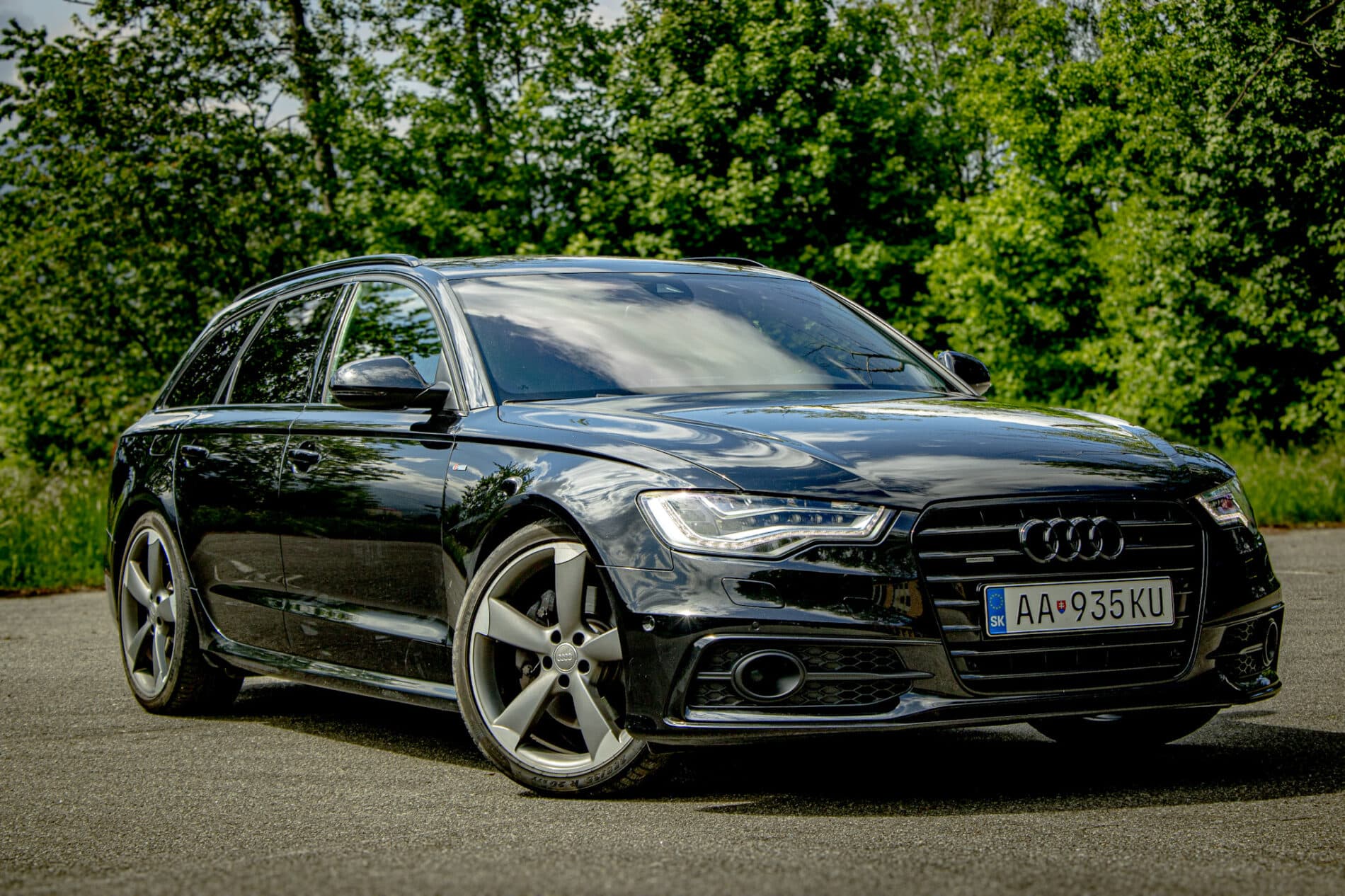 2014 AUDI A6, čierna kombi, 251 142 km