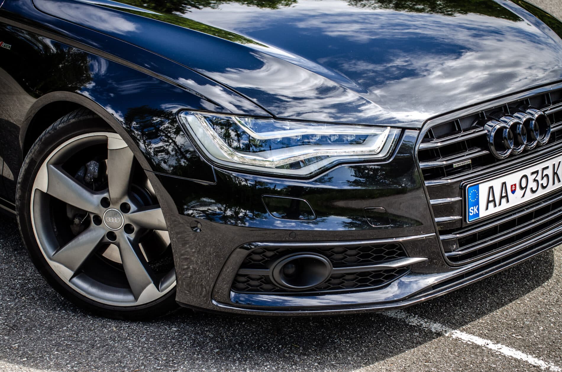 2014 AUDI A6, čierna kombi, 251 142 km