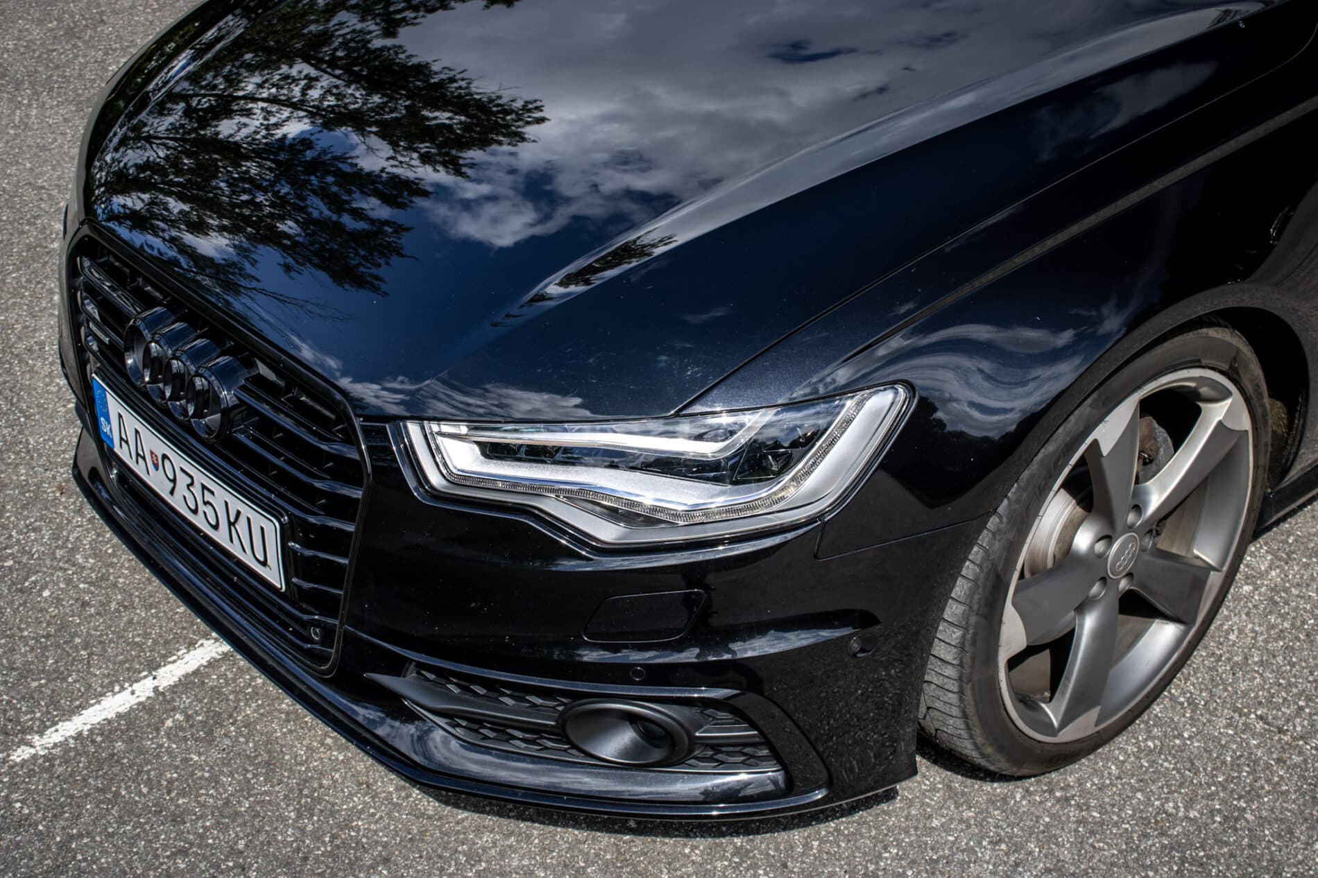 2014 AUDI A6, čierna kombi, 251 142 km